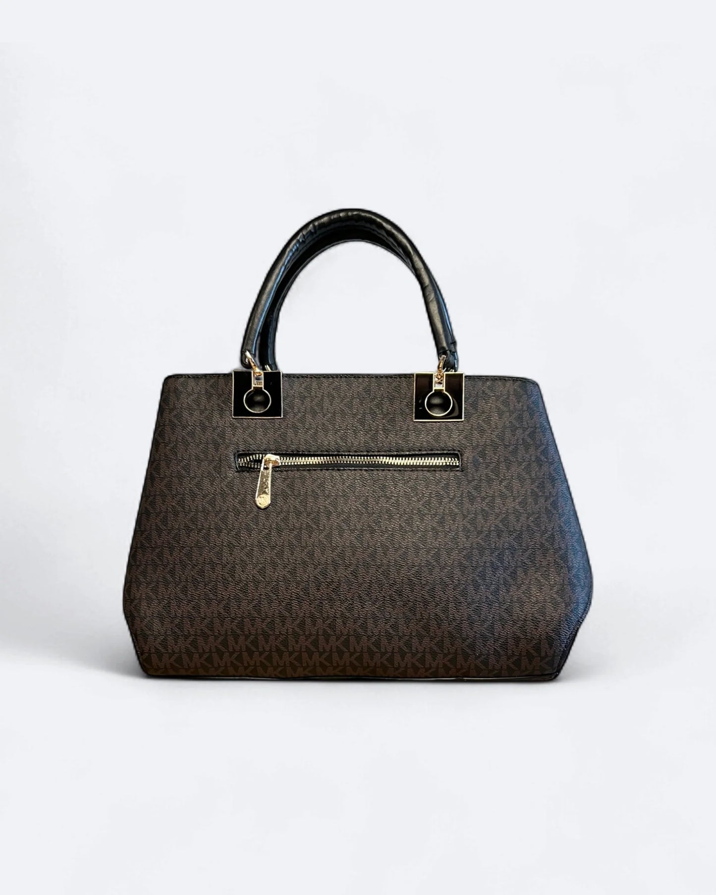 Michael Kors - MK Pattern Large Bag - Brown