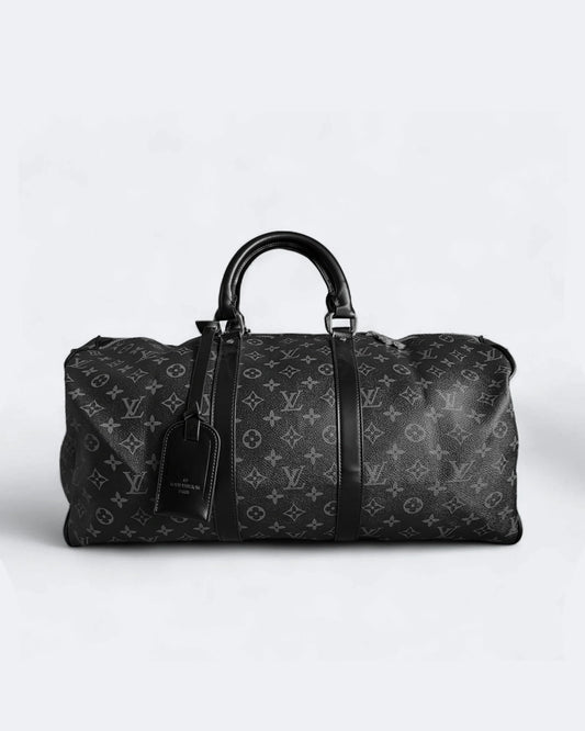 Louis Vuitton - LV Pattern Duffle Bag - Black