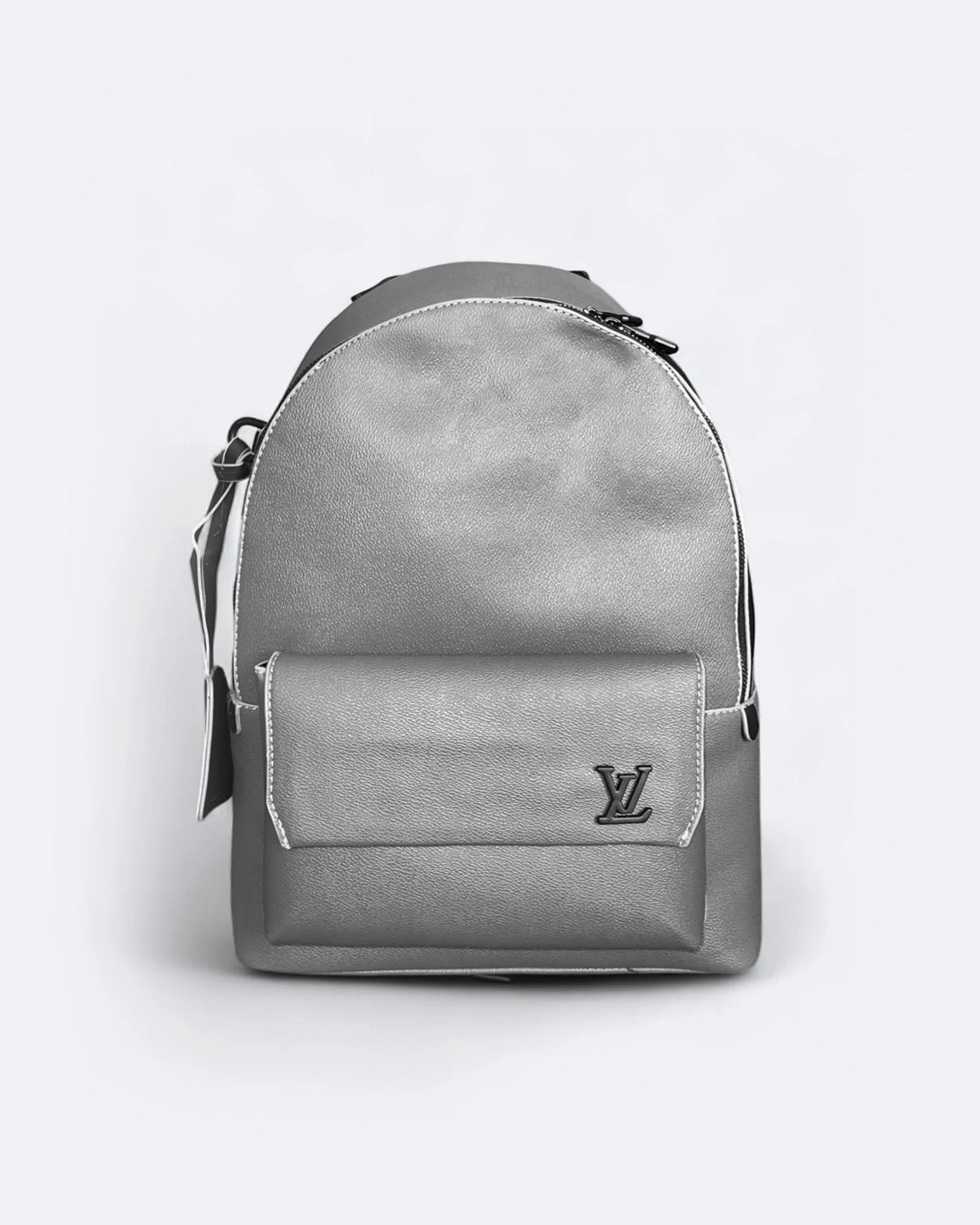 Louis Vuitton - Leather Takeoff Backpack - Gray