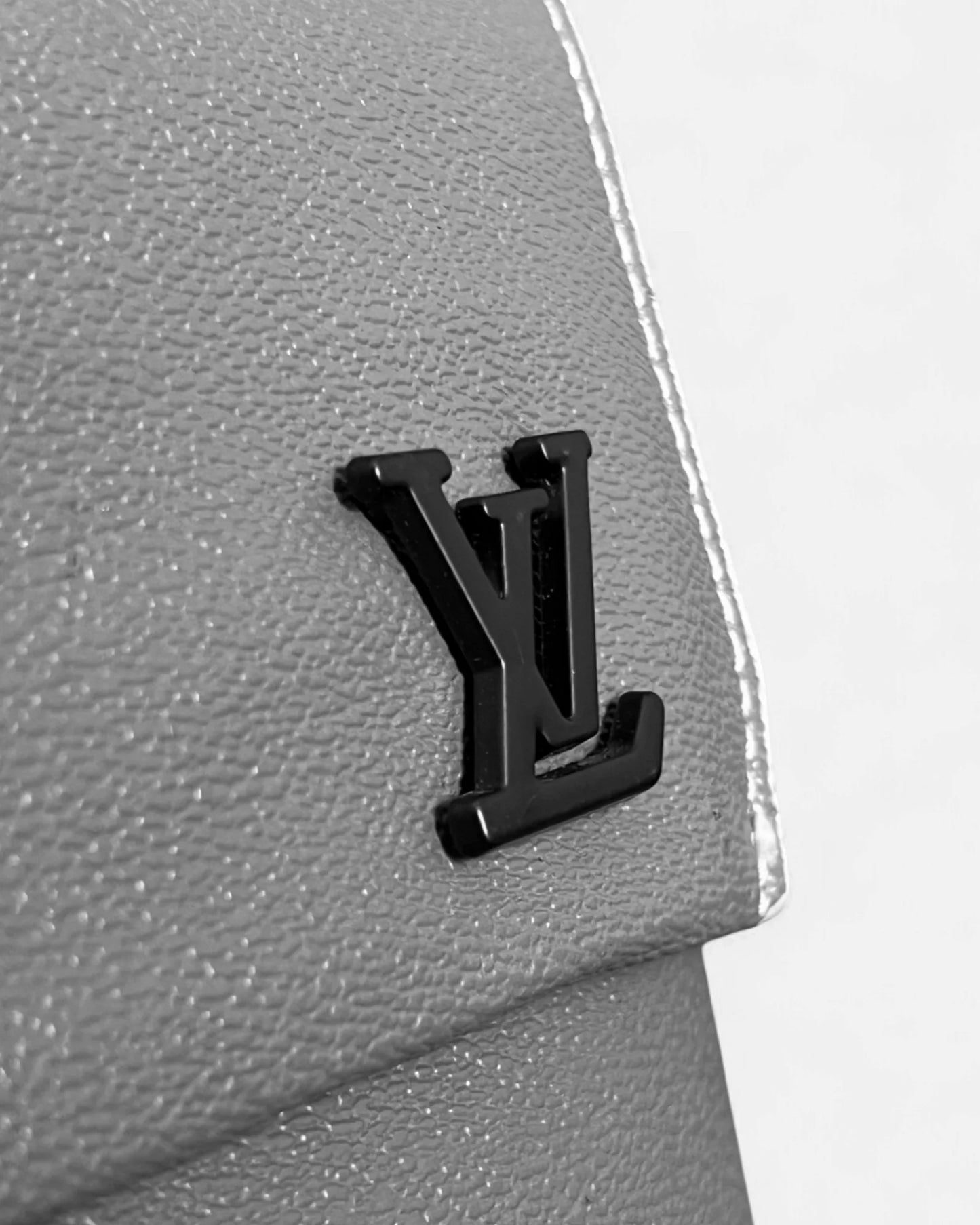 Louis Vuitton - Leather Takeoff Backpack - Gray