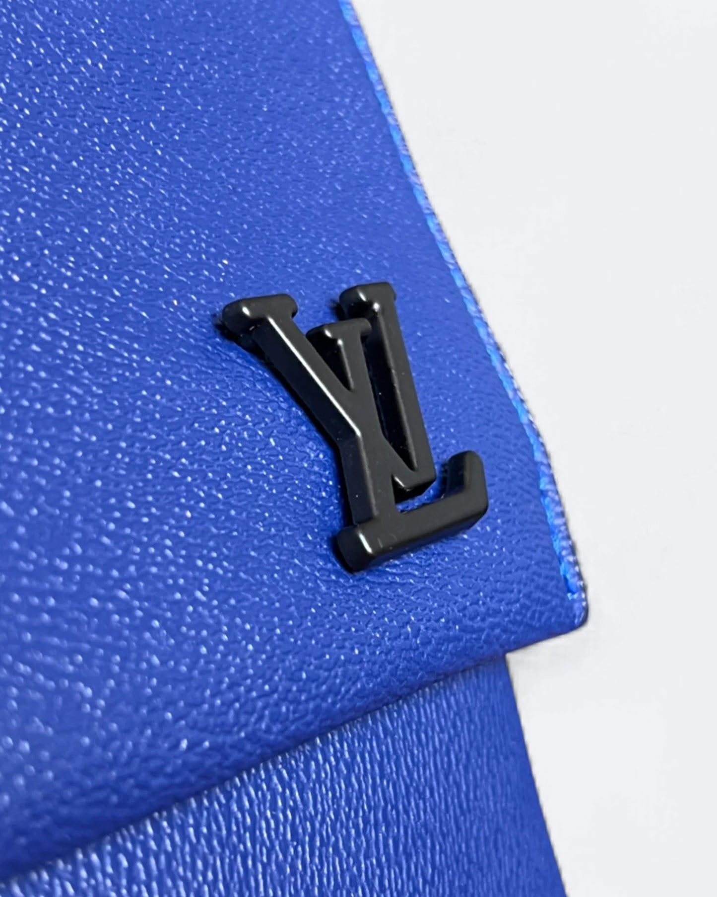 Louis Vuitton - Leather Takeoff Backpack - Blue