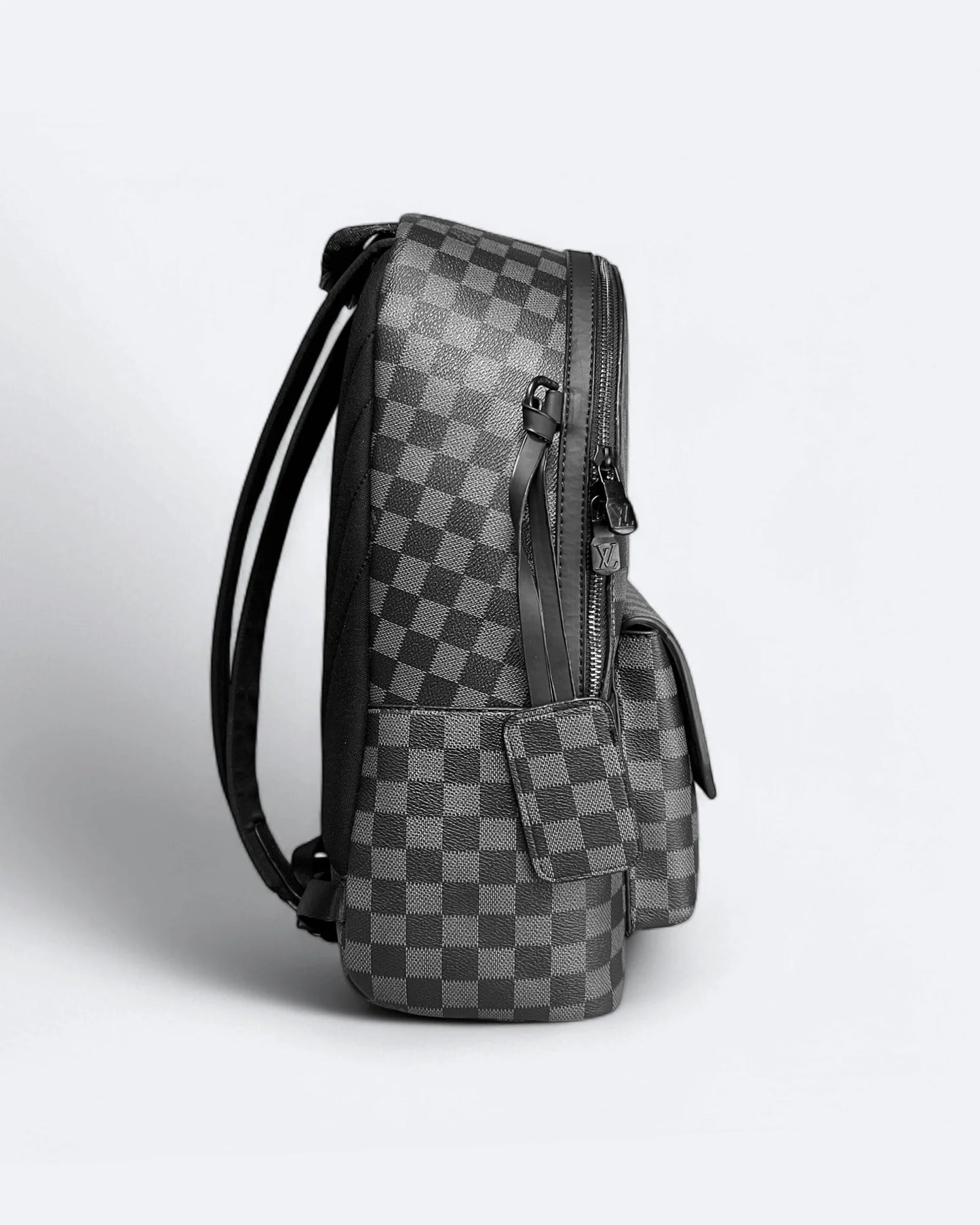 Louis Vuitton - Damier Pattern Takeoff Backpack - Black