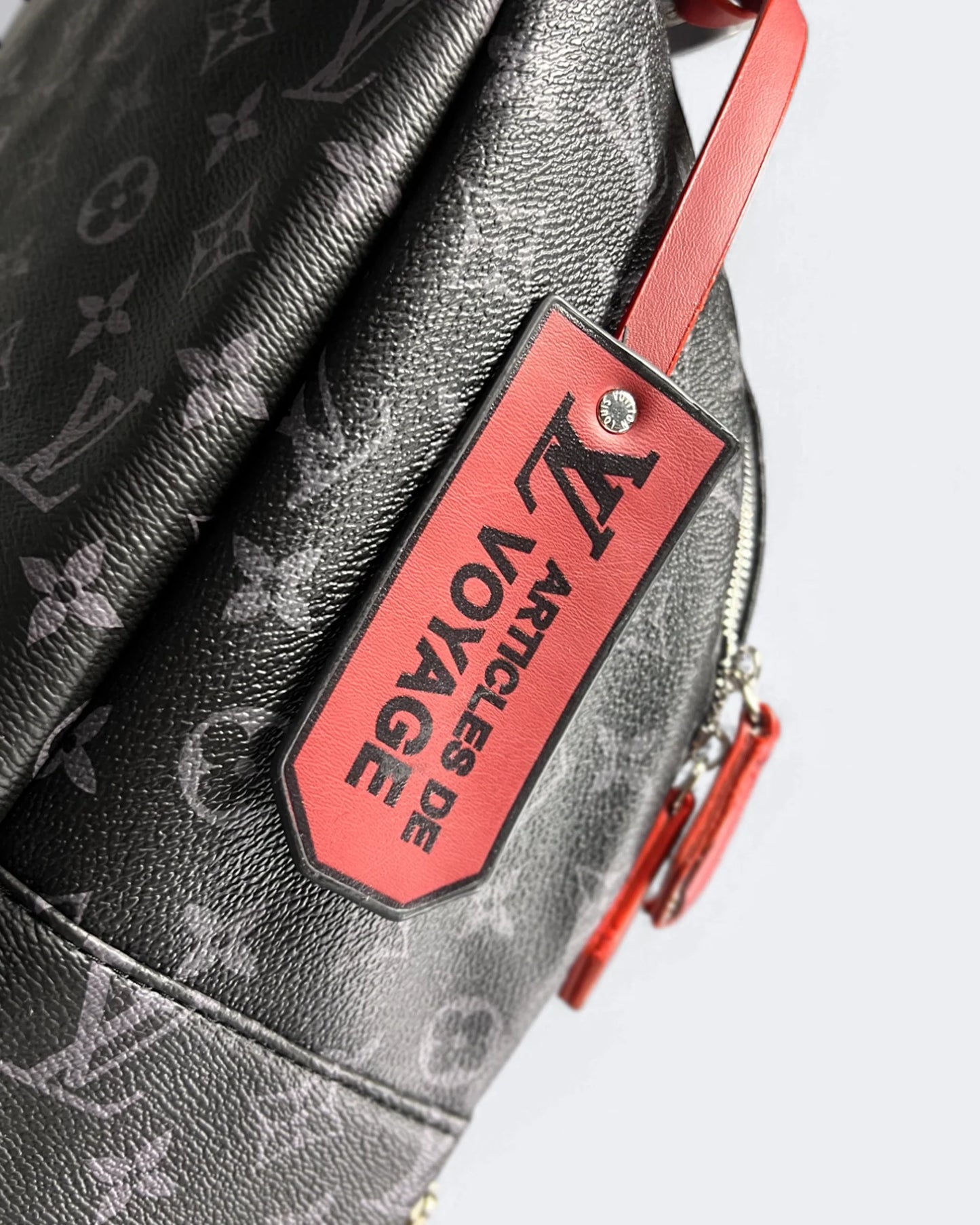 Louis Vuitton - LV Pattern Multipocket Backpack - Black