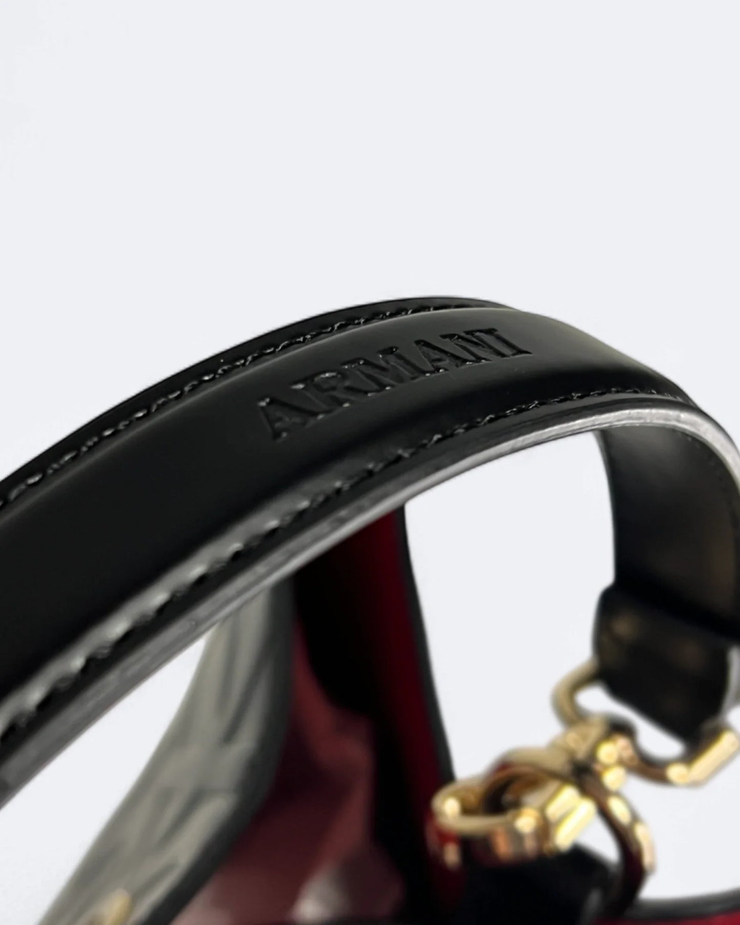 Armani Exchange - Logotype Embossed Bag - Black