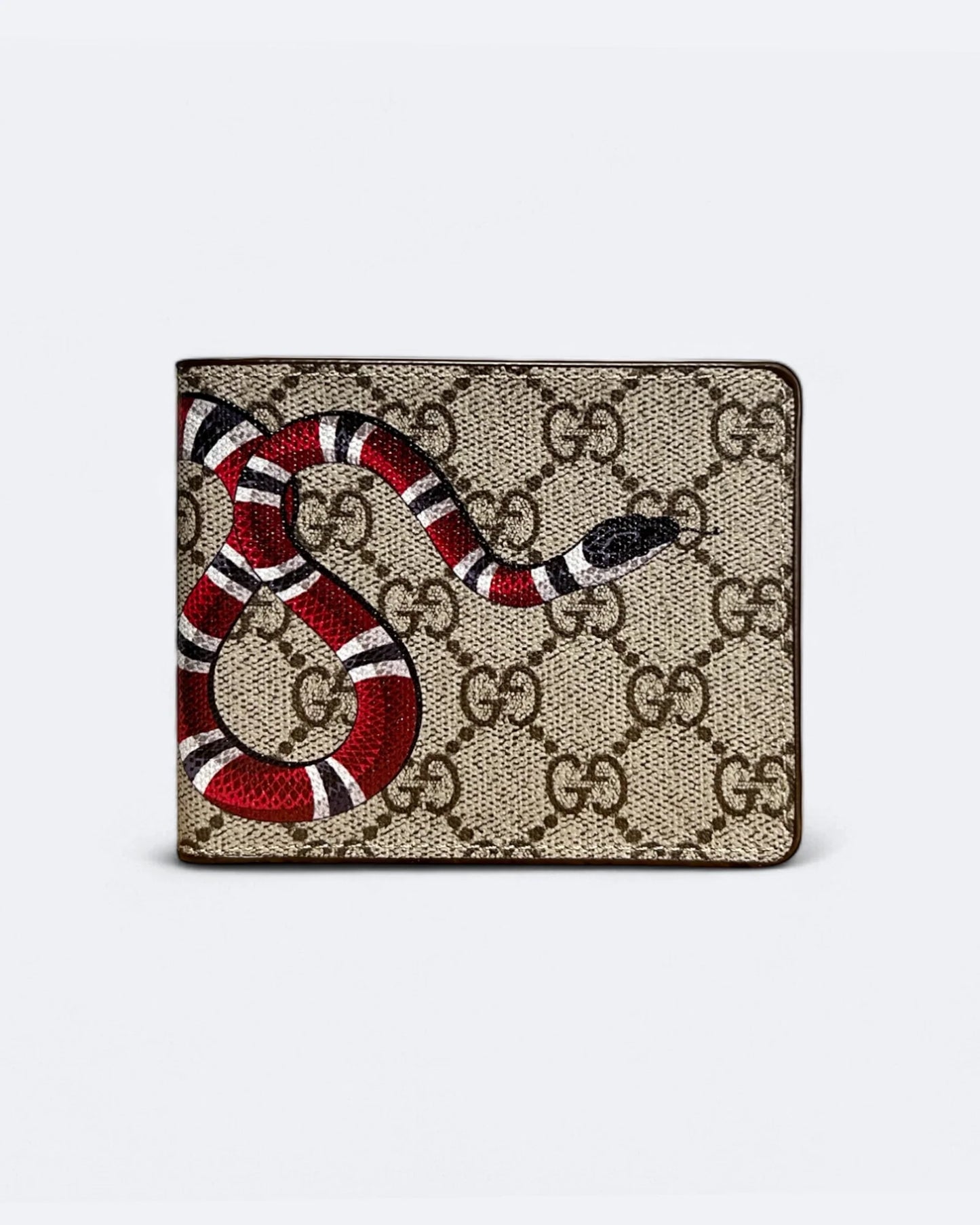 Gucci - GG Kingsnake Wallet - Beige