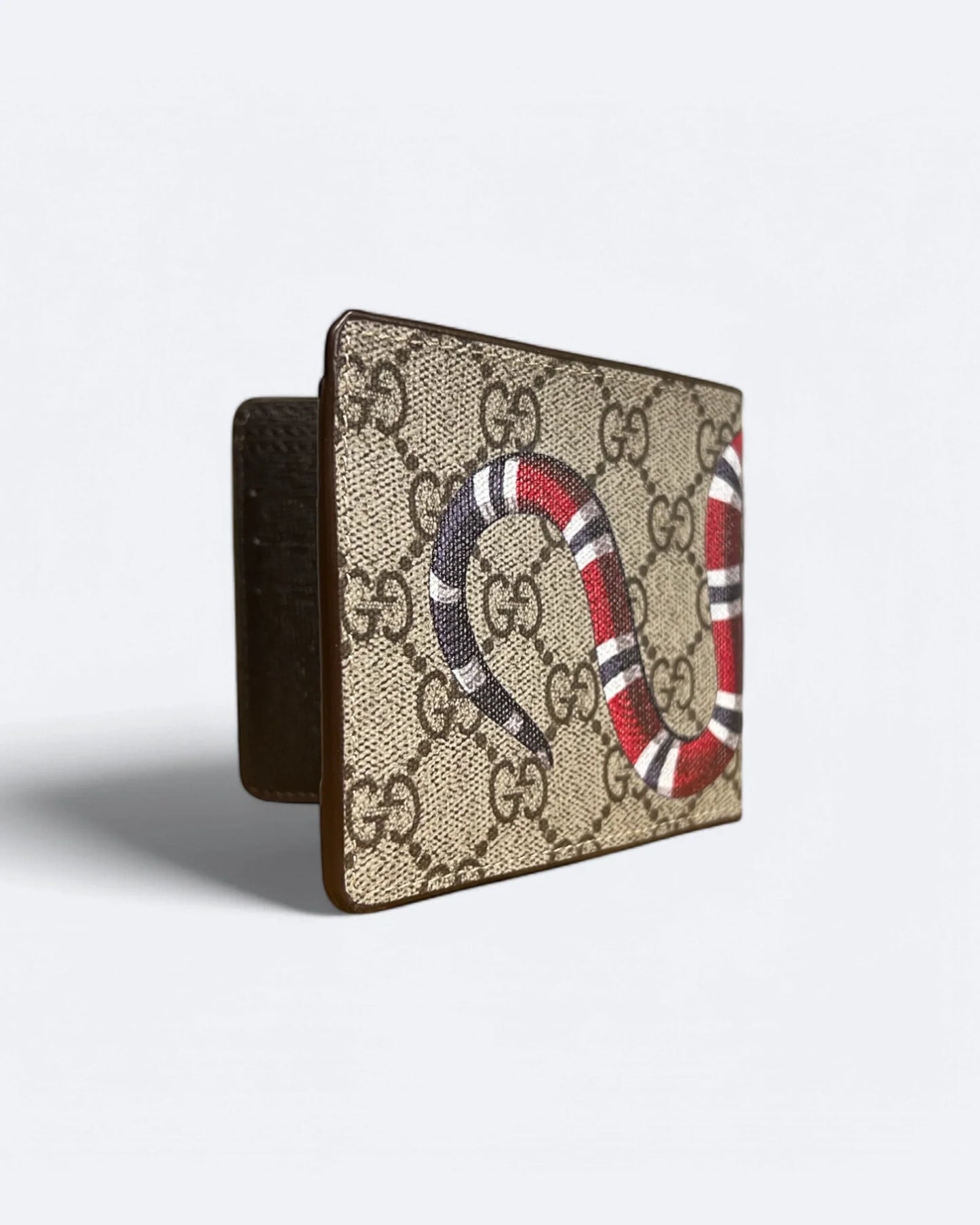 Gucci - GG Kingsnake Wallet - Beige