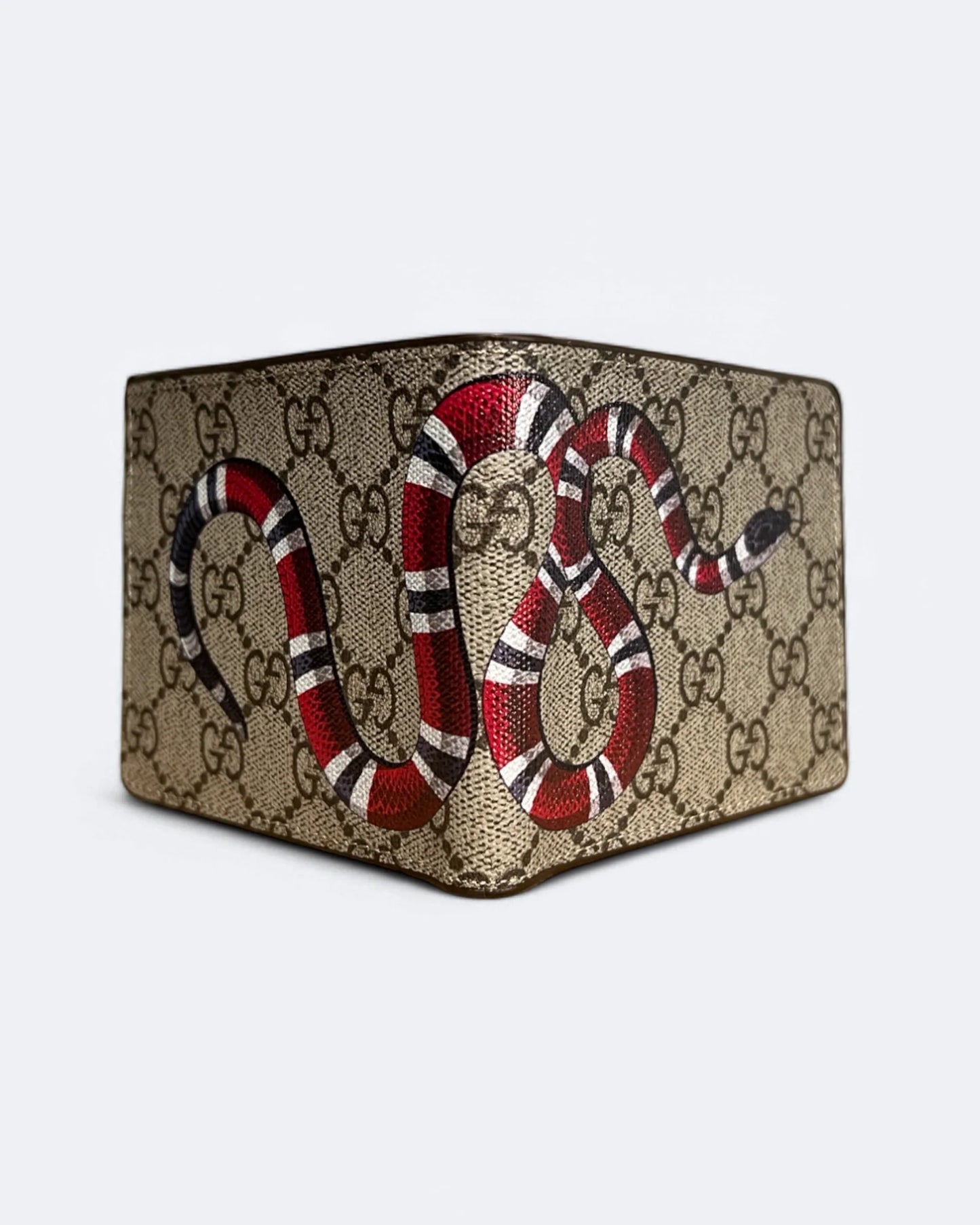 Gucci - GG Kingsnake Wallet - Beige