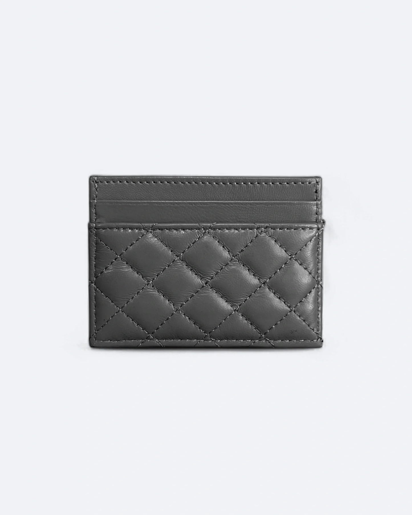 Chanel - Puffy Cardholder - Gray