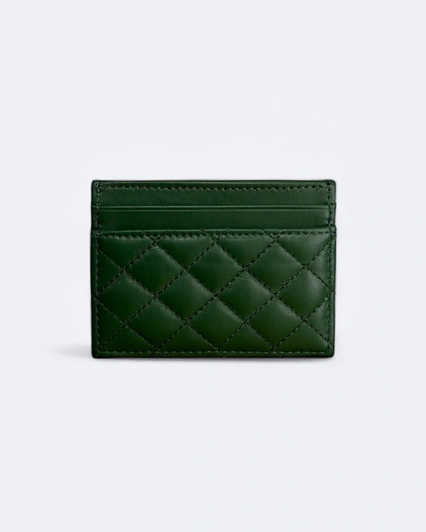 Chanel - Puffy Cardholder - Green