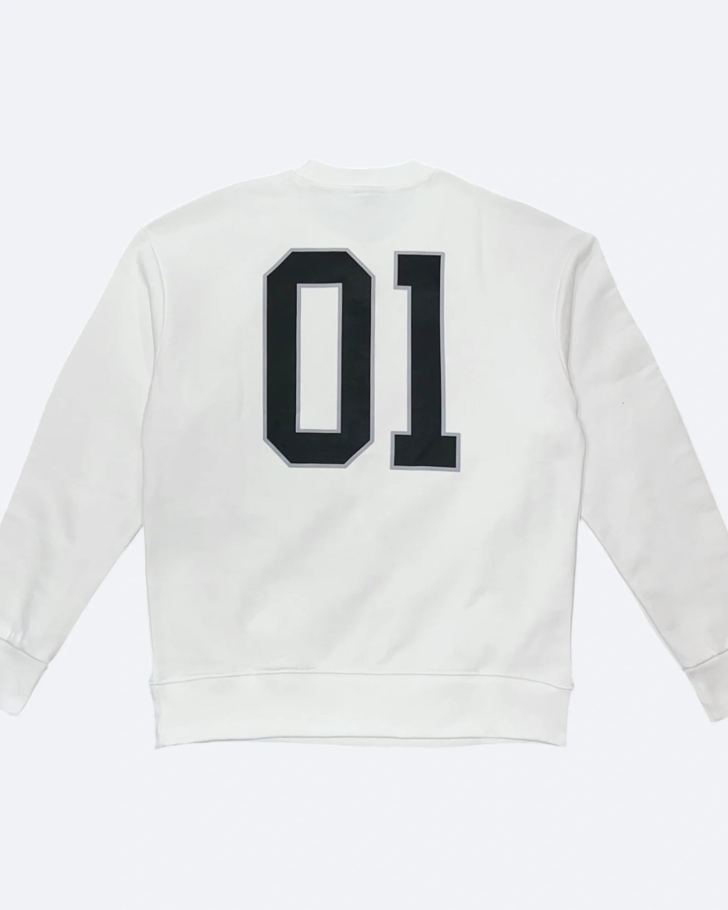 Balenciaga - 01 College Logo Sweatshirt - White