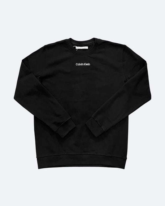 Calvin Klein - Logo Embroidery Sweatshirt - Black