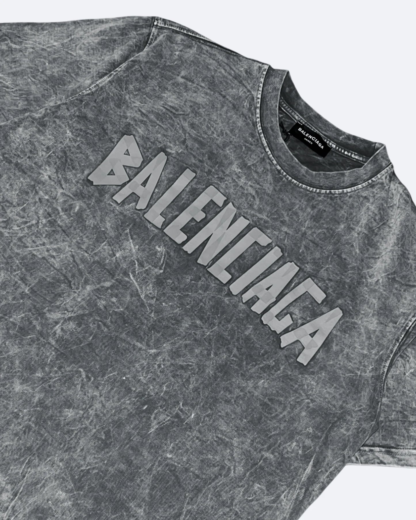 Balenciaga - Tape Logo Summer Set - Gray