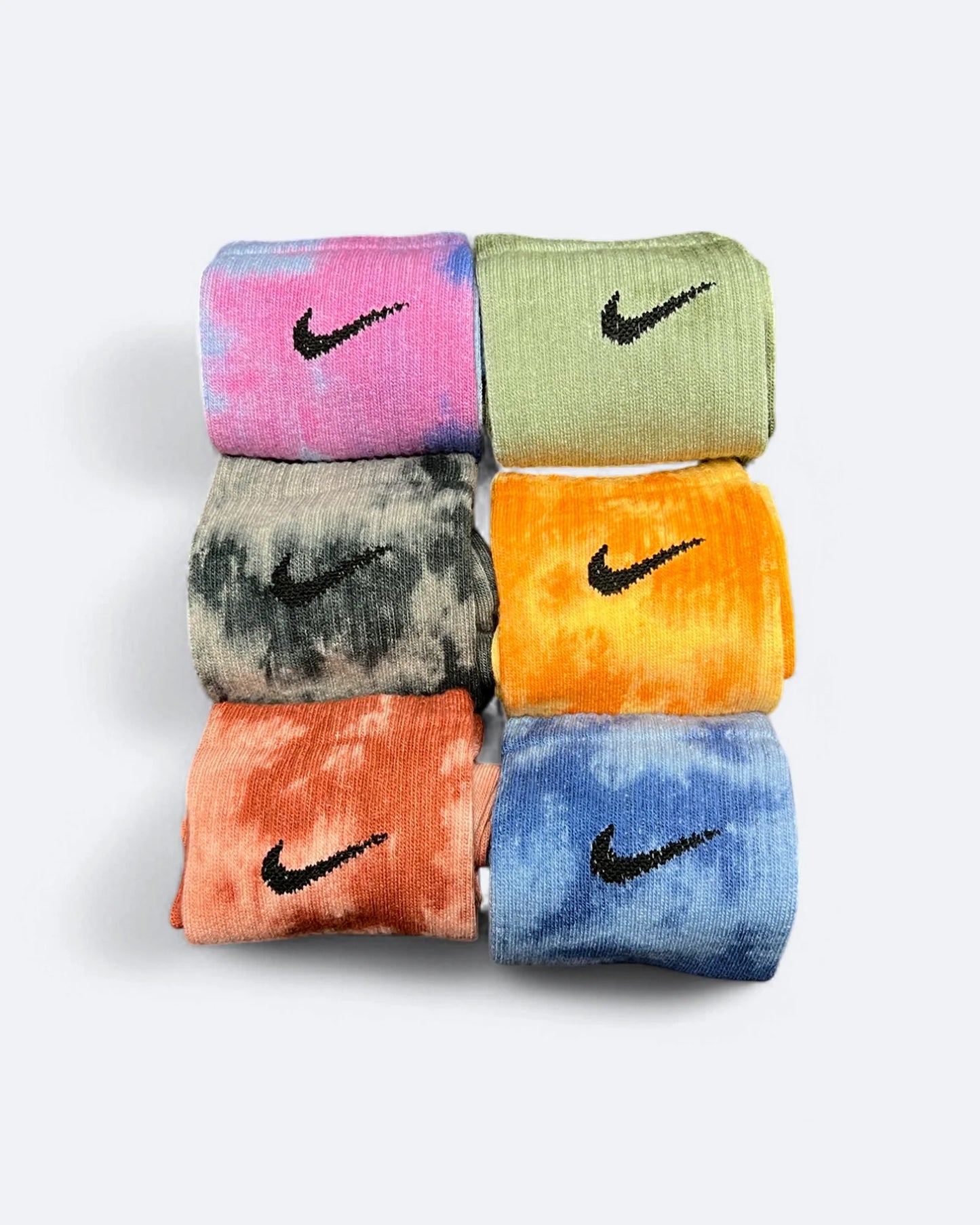 Nike - Tie Dye Socks - 6 Pairs