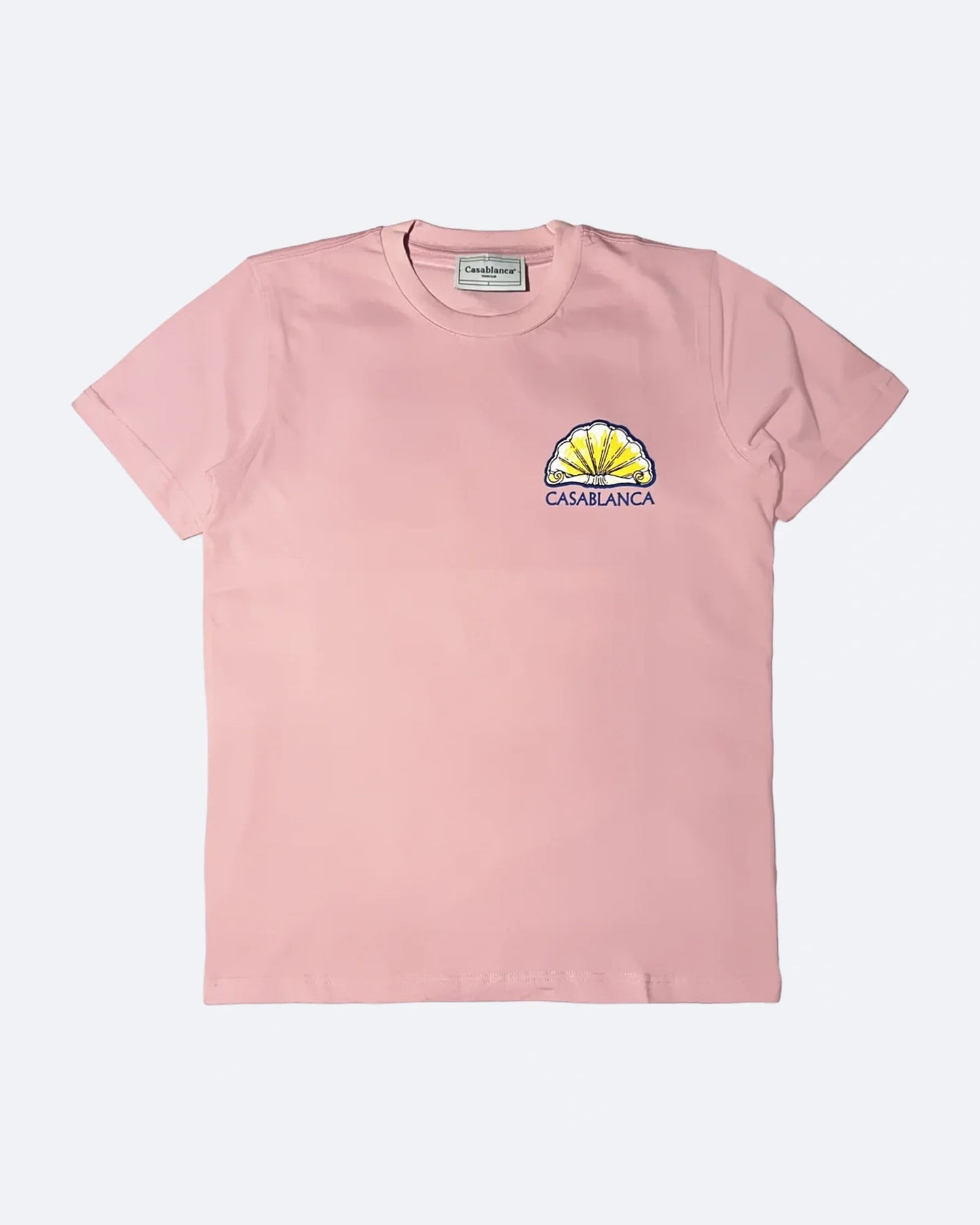 Casablanca - Conch Print T-Shirt - Pink