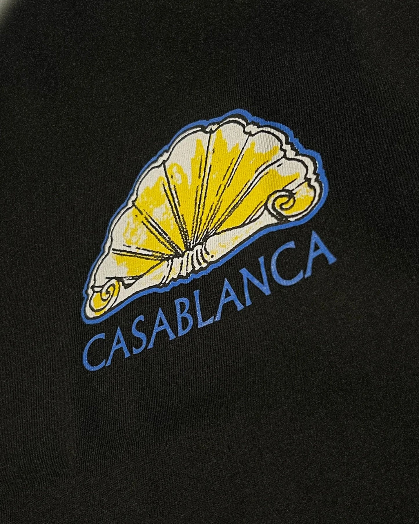 Casablanca - Conch Print T-Shirt - Black