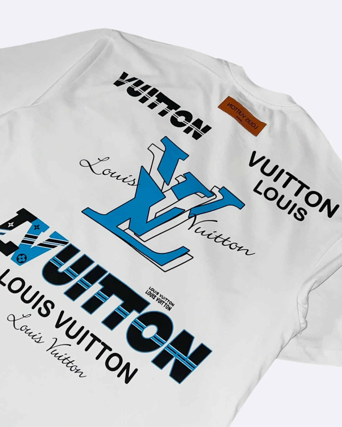 Louis Vuitton - Multi Logo Graphic T-Shirt - White