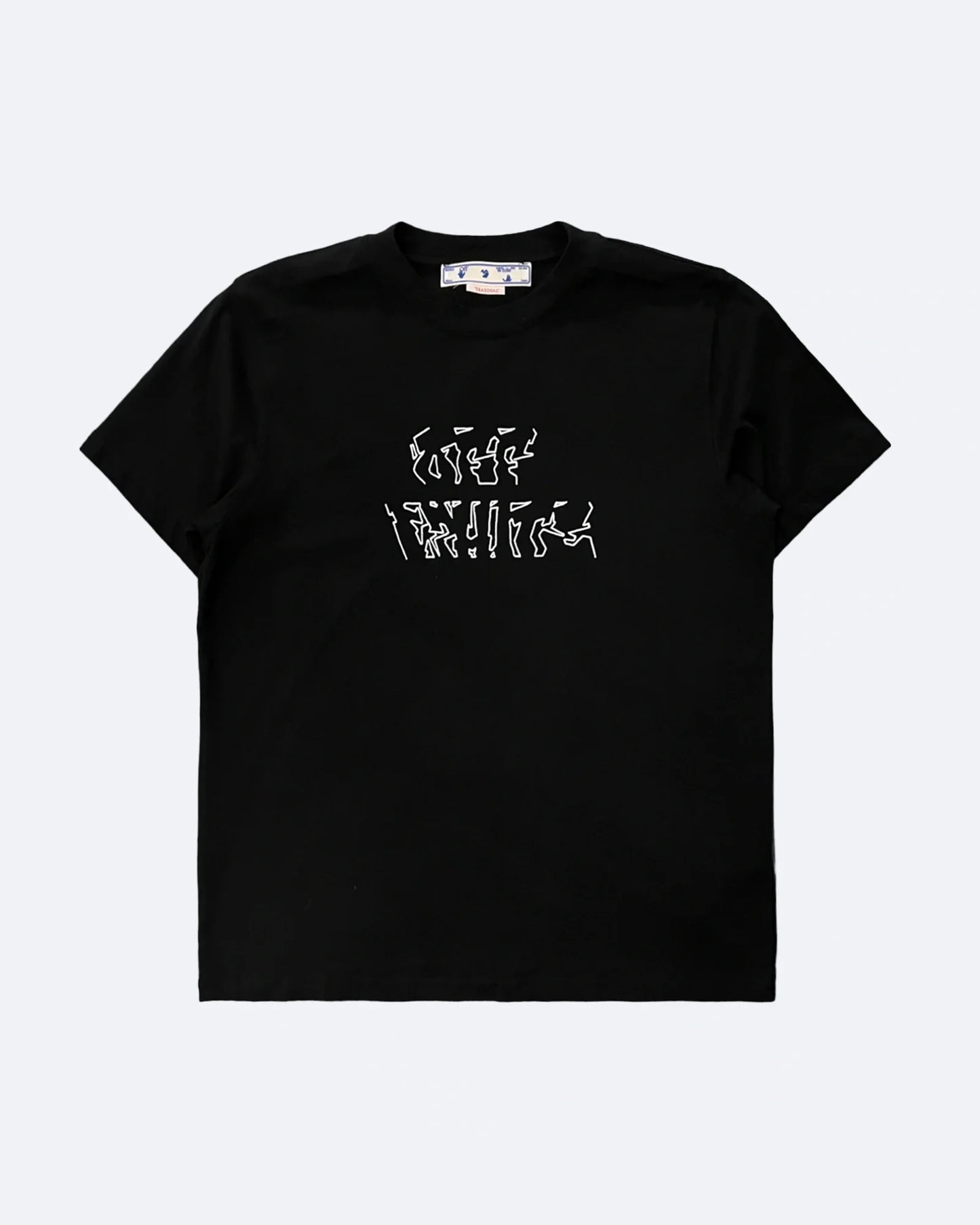 Off-White - Abstract Logo T-Shirt - Black