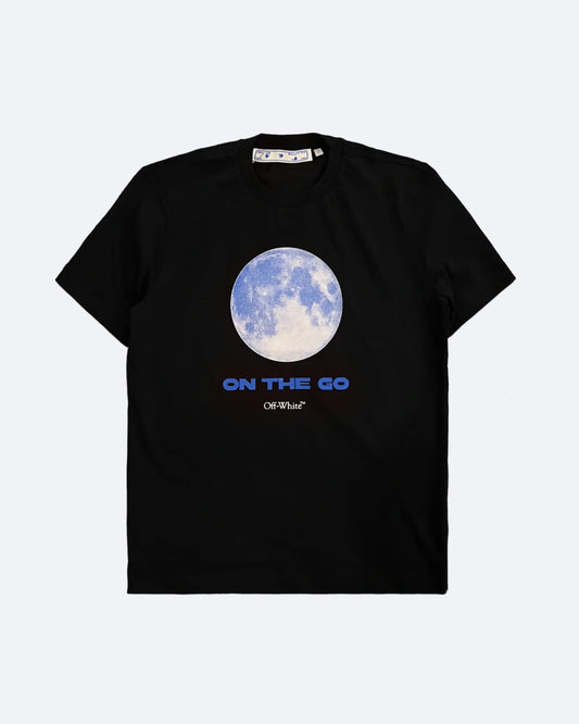 Off-White - On The Go Moon T-Shirt - Black