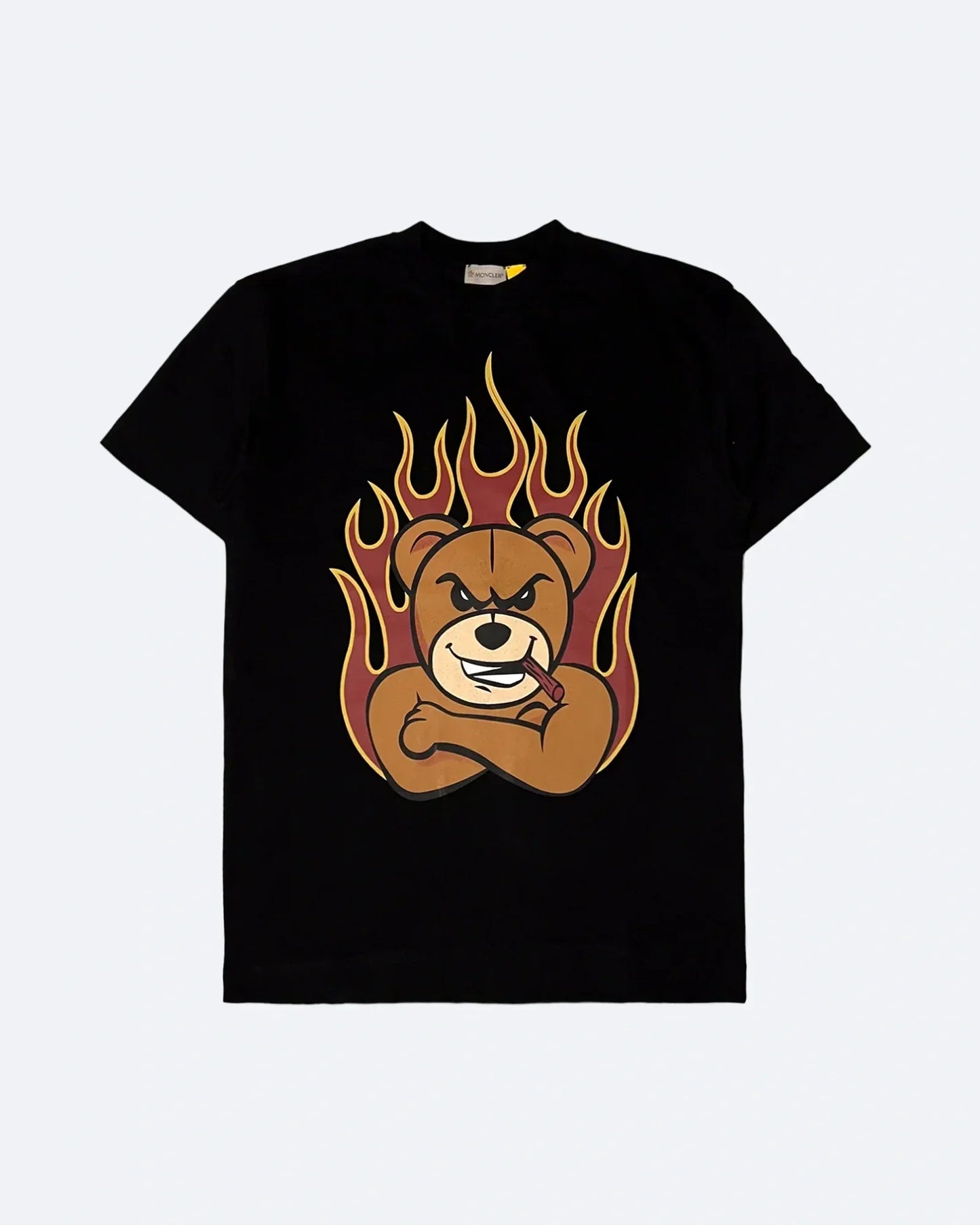 Moncler x Palm Angels Bear Motif T-Shirt - Black