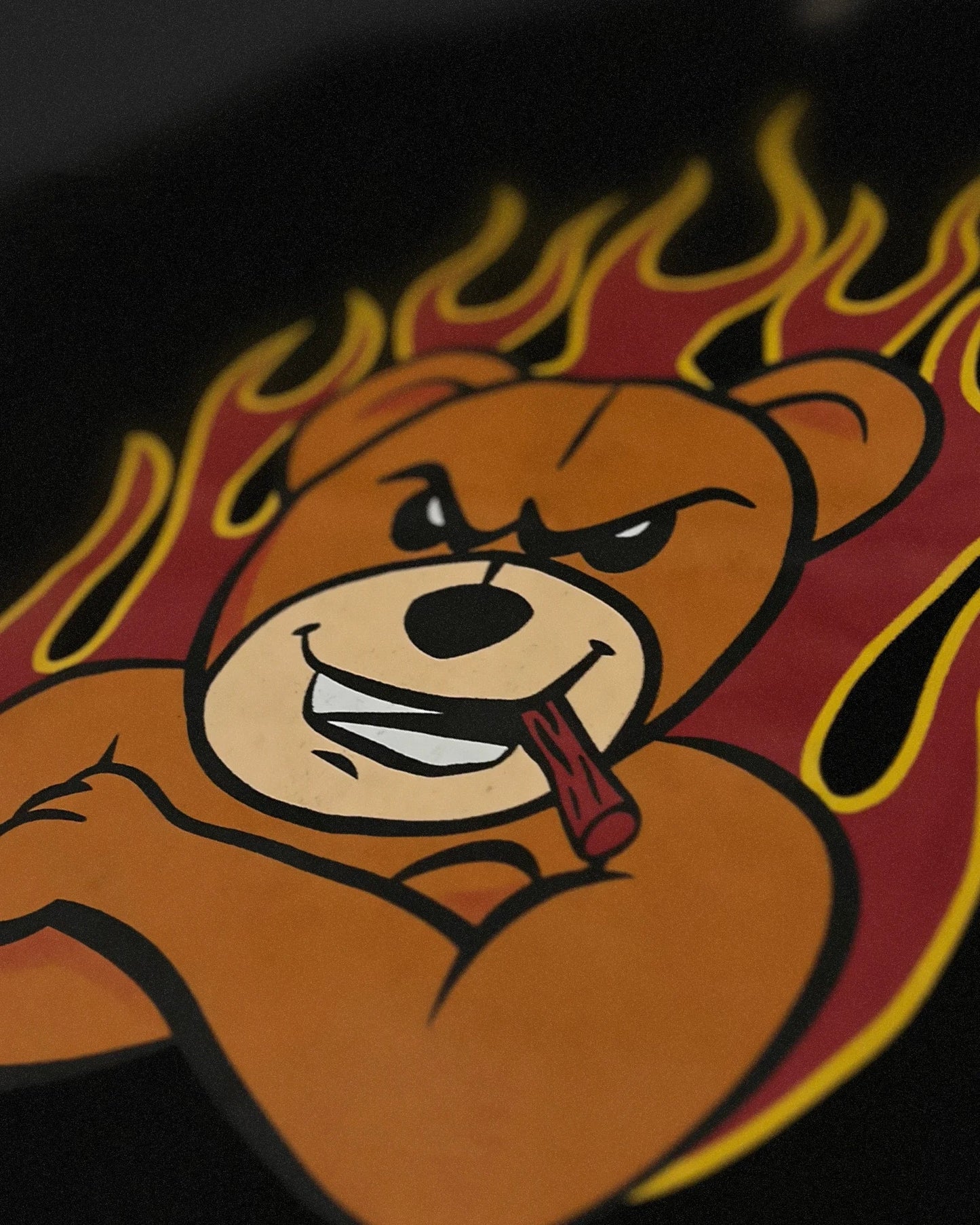 Moncler x Palm Angels Bear Motif T-Shirt - Black