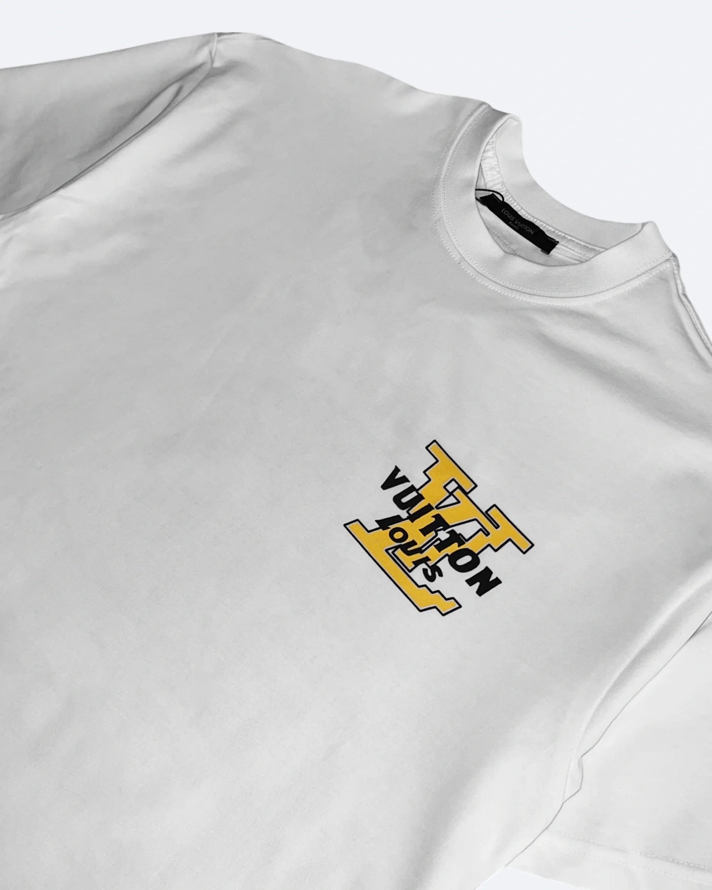 Louis Vuitton - LV Pixel Monogram Logo T-Shirt - White