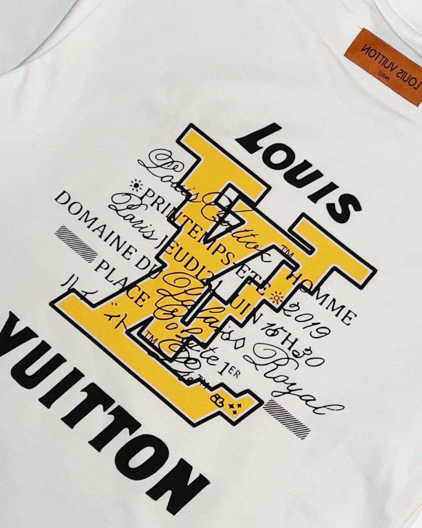 Louis Vuitton - LV Pixel Monogram Logo T-Shirt - White