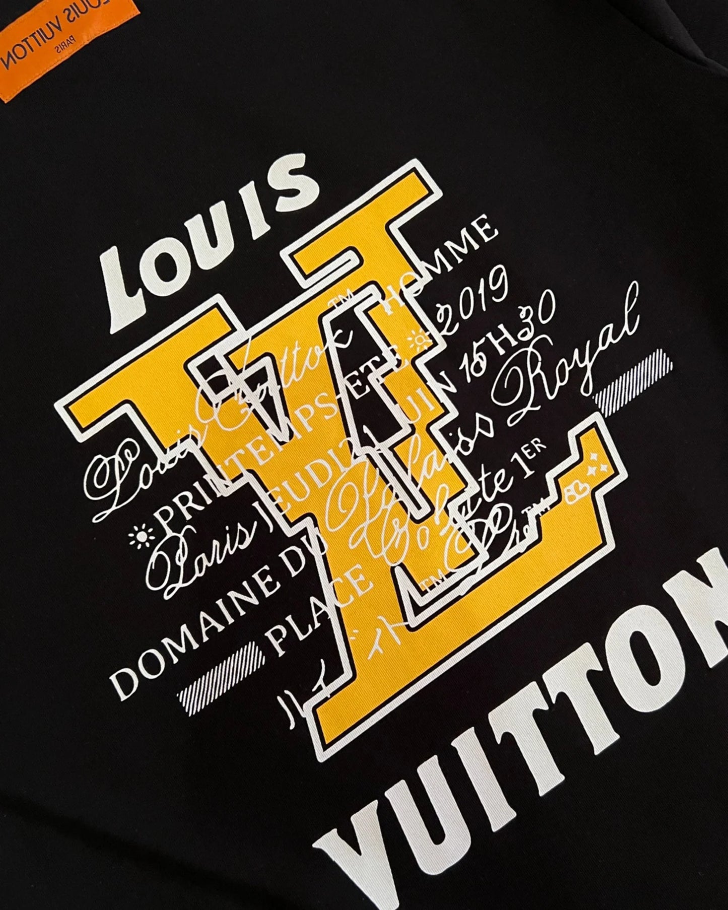 Louis Vuitton - LV Pixel Monogram Logo T-Shirt - Black