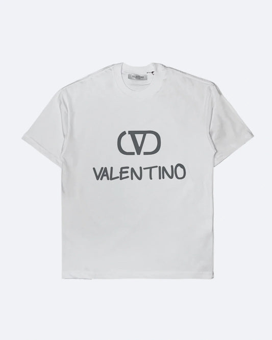 Valentino - Casual Logo T-Shirt - White