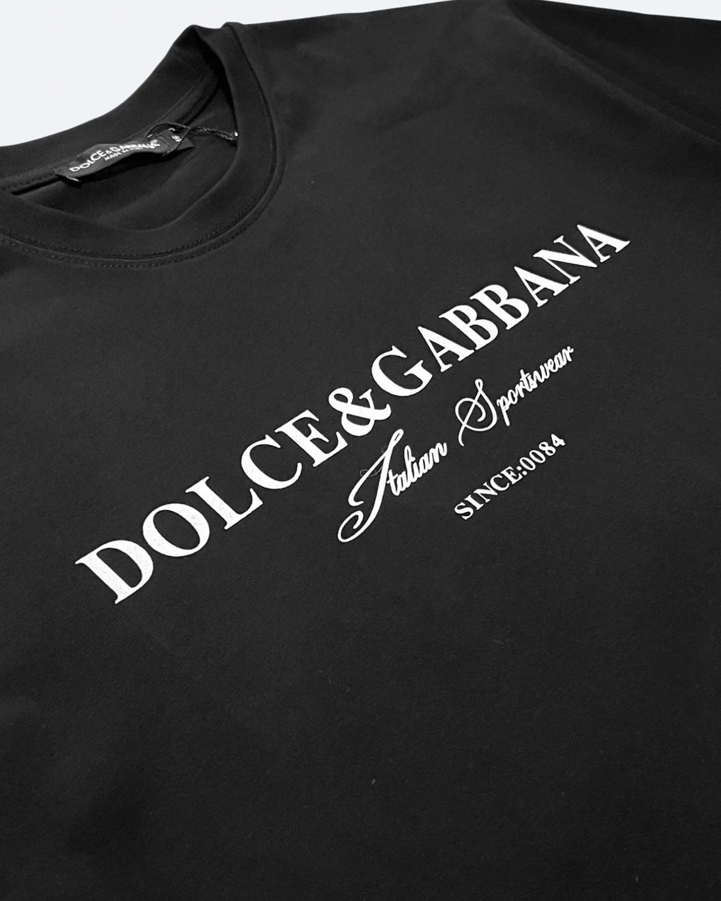 Dolce & Gabbana - Classic Logotype T-Shirt - Black