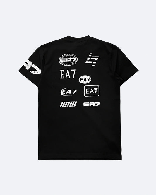 EA7 - Logo Archive T-Shirt - Black