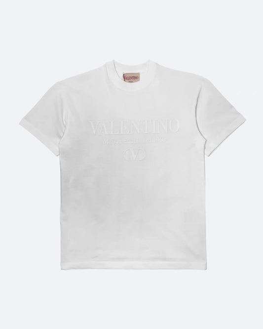 Valentino - Classic Logo T-Shirt - White