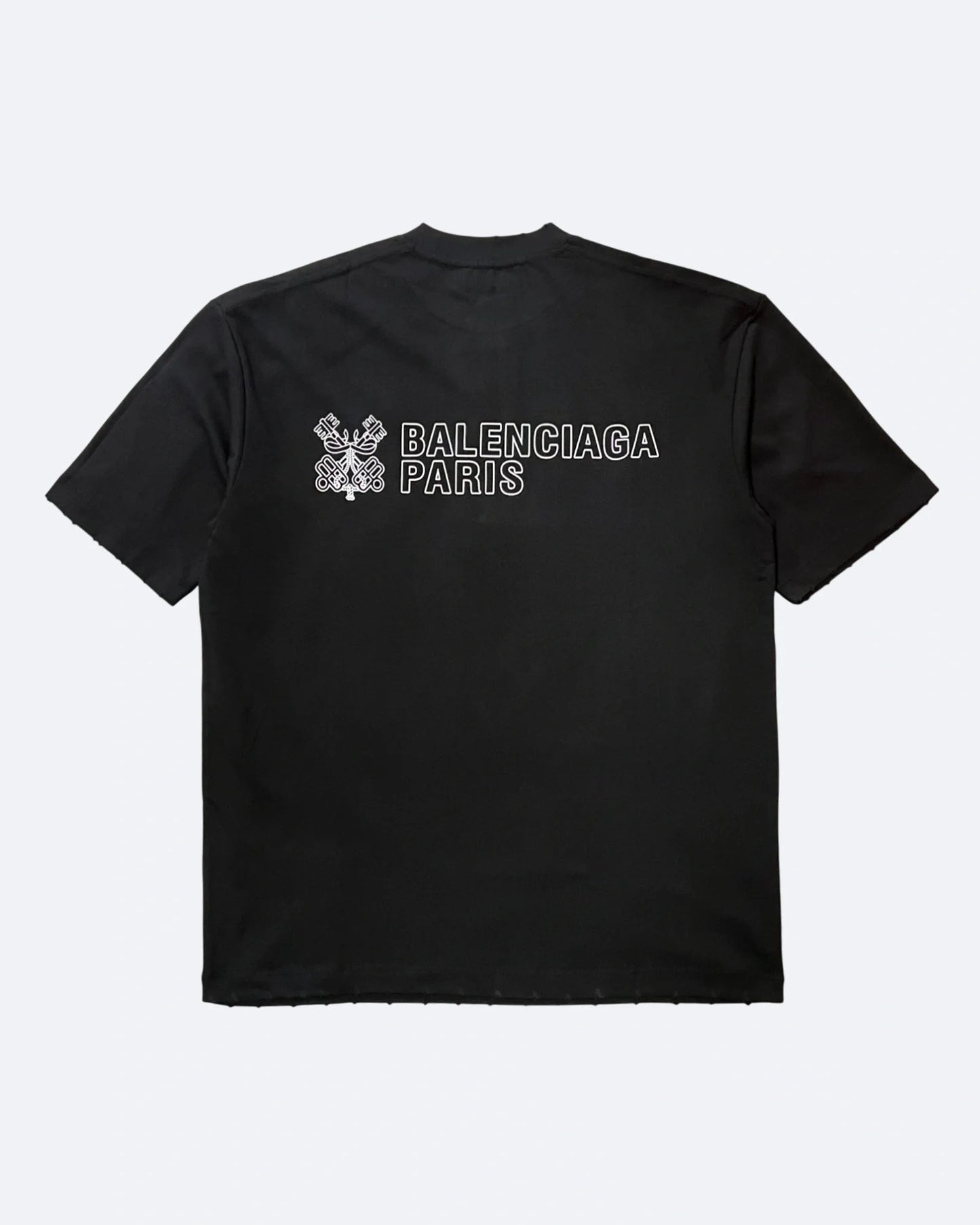 Balenciaga - Keys Logo T-Shirt - Black
