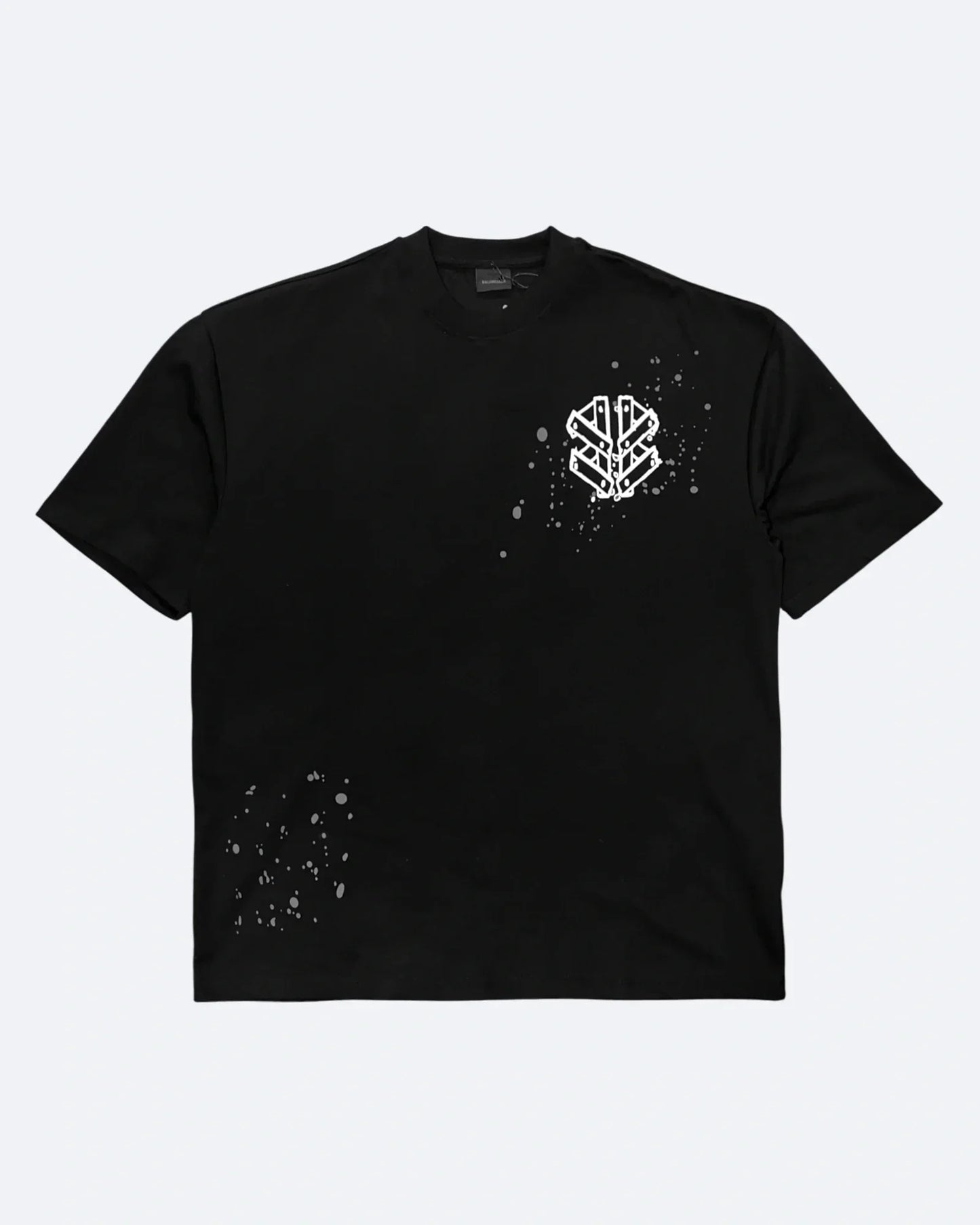 Balenciaga - Plank Logo T-Shirt - Black