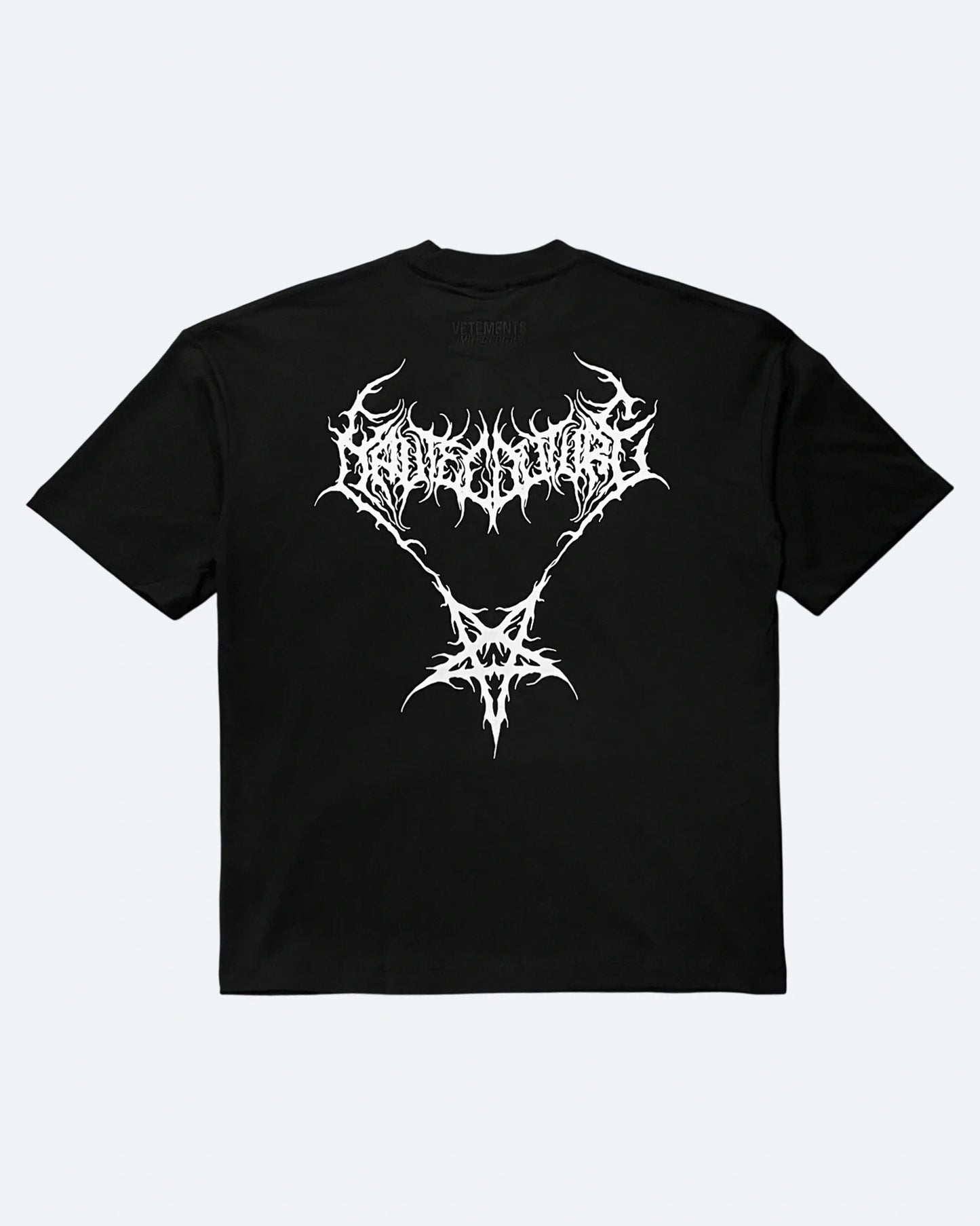 Vetements - Metal Logo T-Shirt - Black