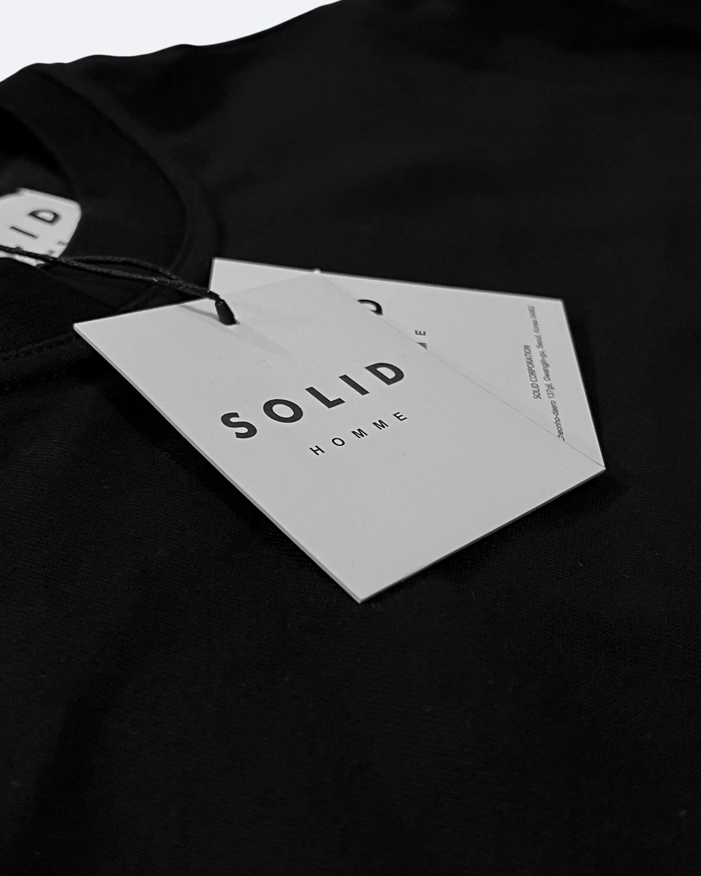 Solid Homme - Pocket T-Shirt - Black
