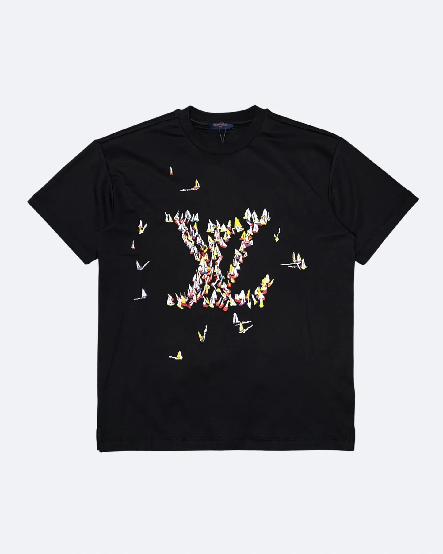 LVTN - Monogram Boats T-Shirt - Black