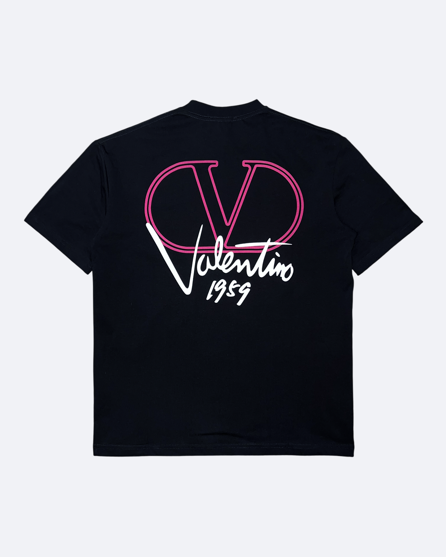 Valentino - Script Logo T-Shirt - Black