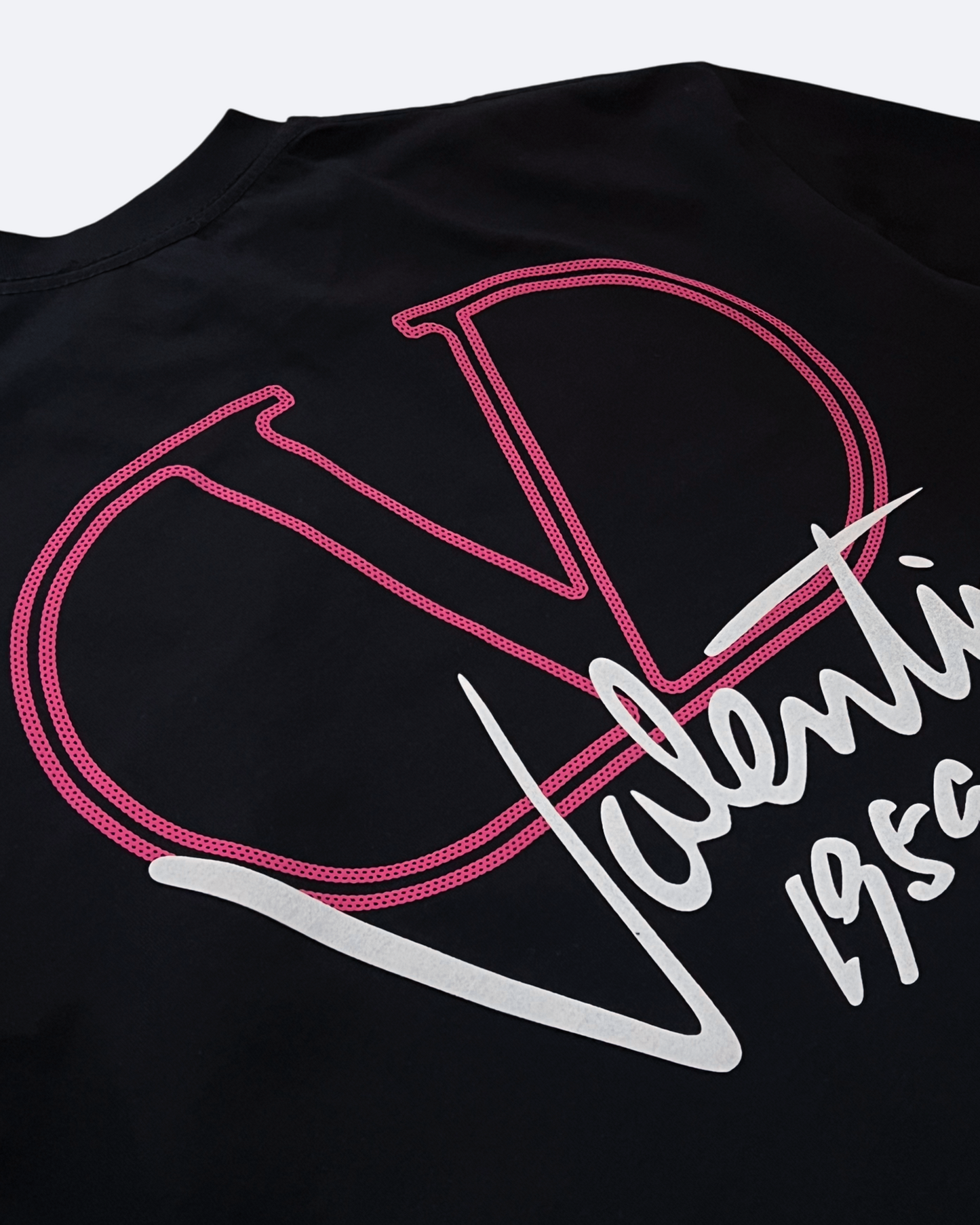 Valentino - Script Logo T-Shirt - Black
