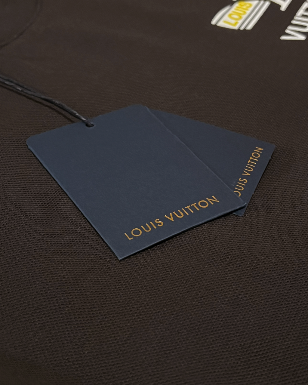 LVTN - Avio Logo T-Shirt - Dark Brown