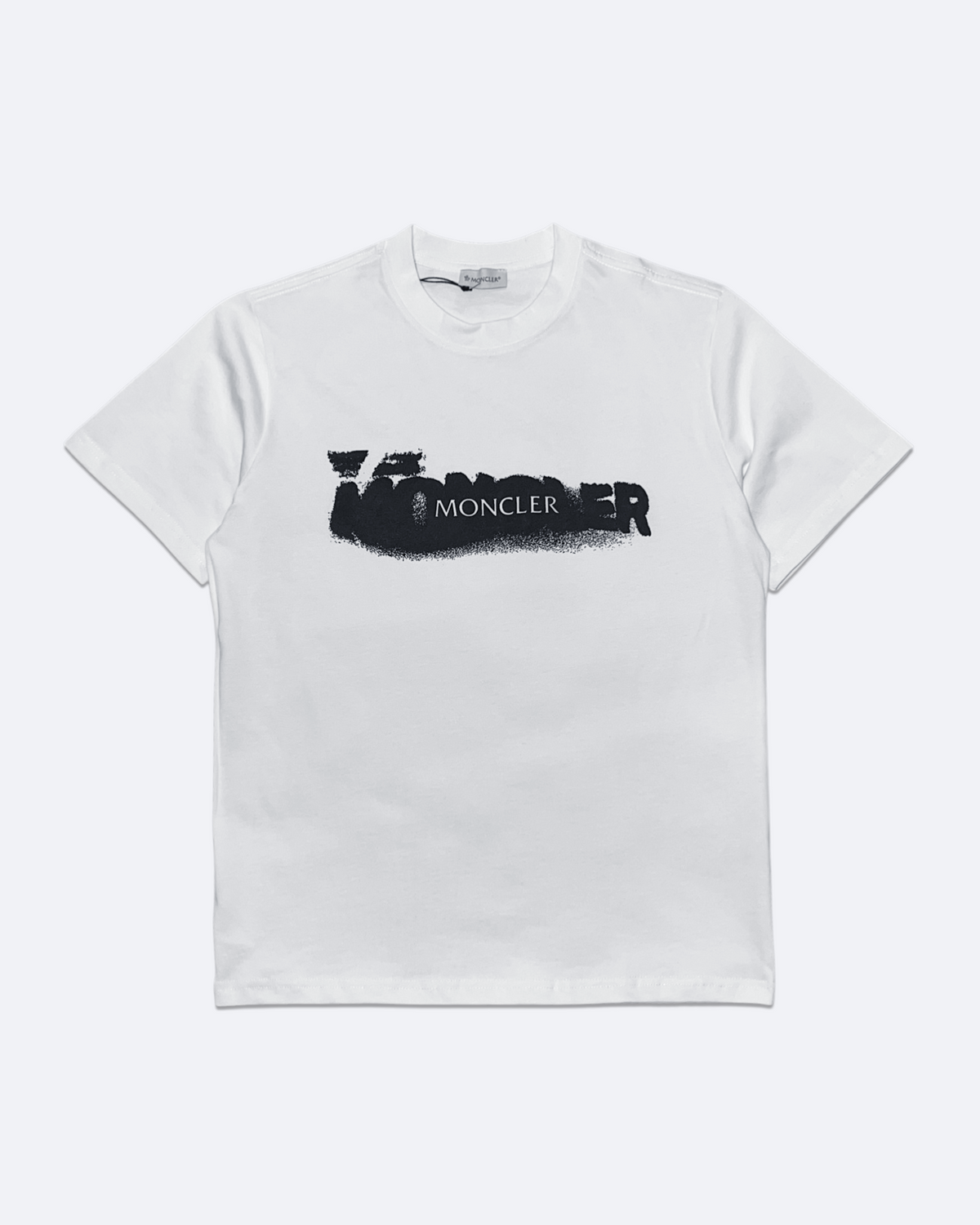 Moncler - Sprayed Logo T-Shirt - White