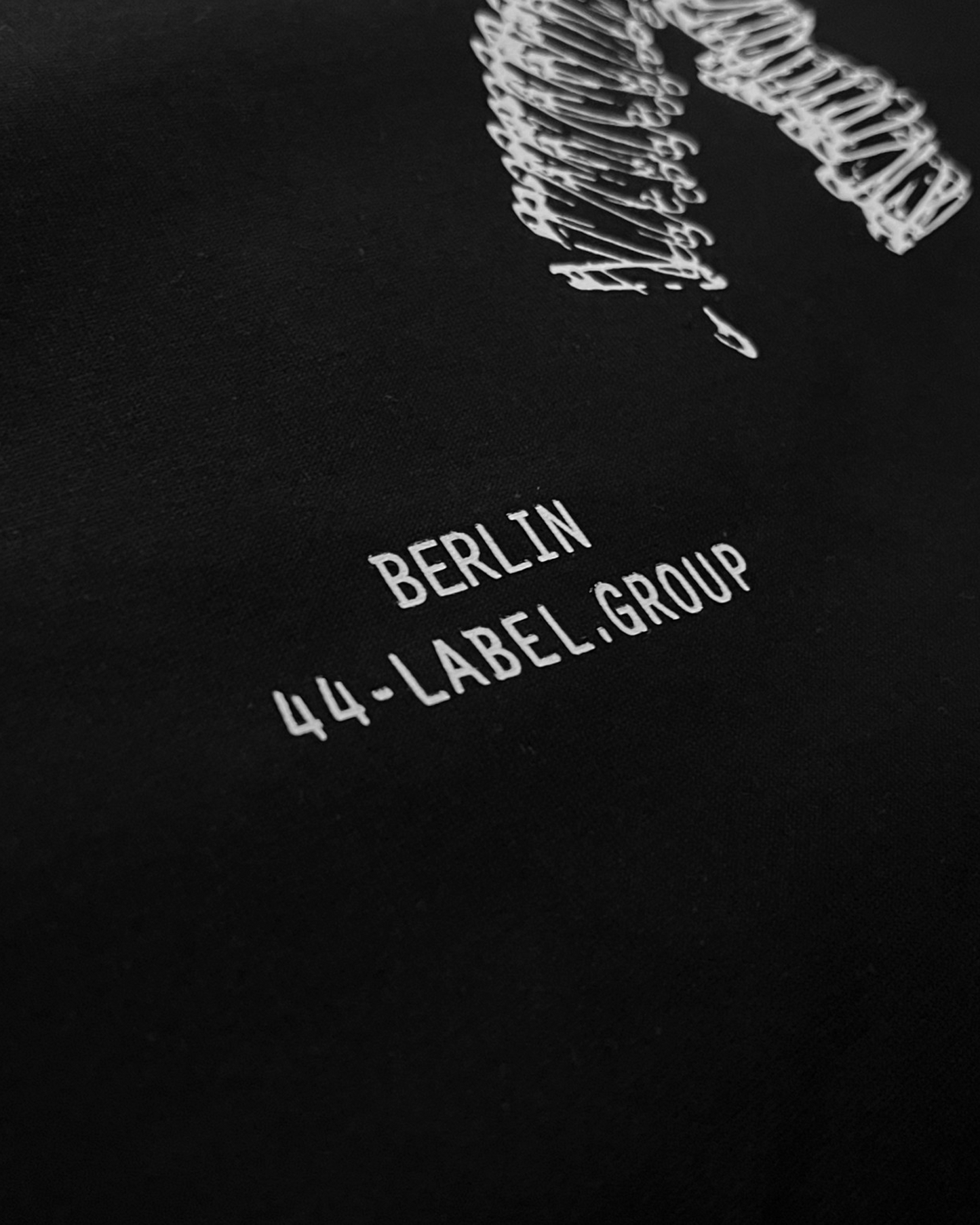 44 Label Group - Safety Pin Logo T-Shirt - Black