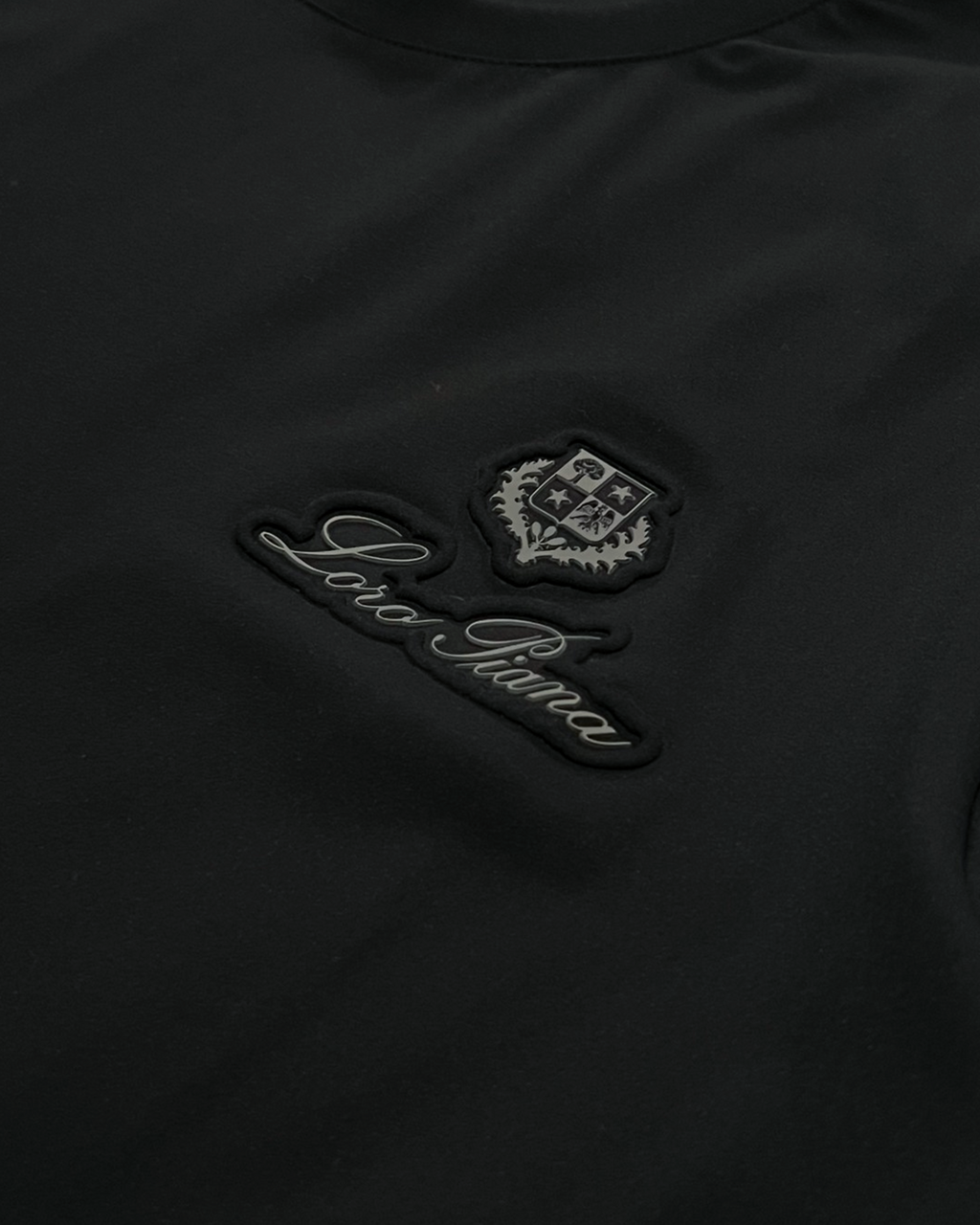 Loro Piana - Embossed Logo T-Shirt - Black
