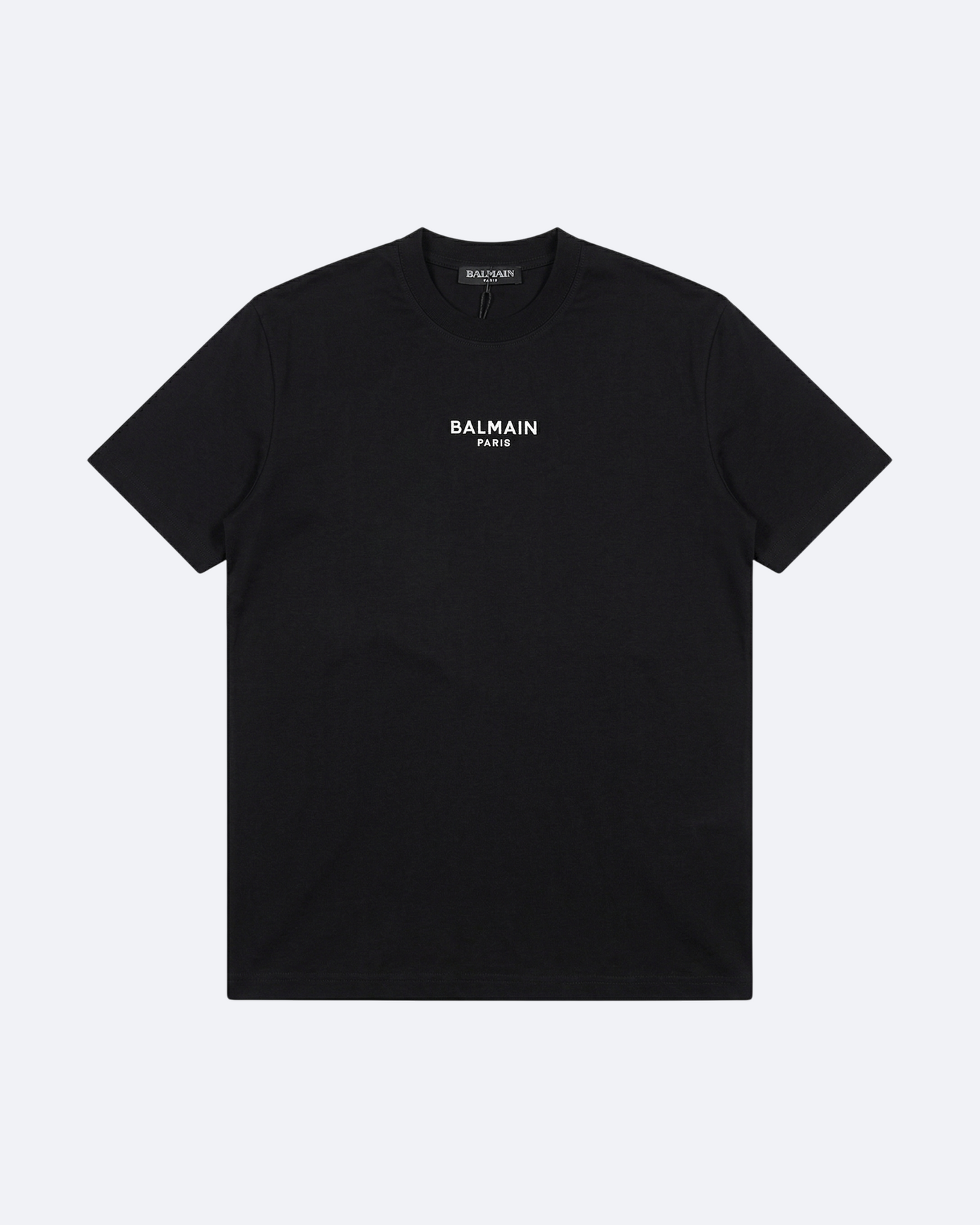 Balmain - Centered Logo Embroidery T-Shirt - Black