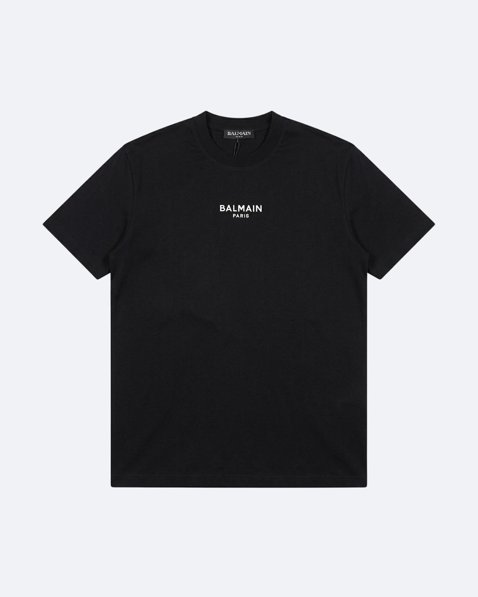 Balmain - Centered Logo Embroidery T-Shirt - Black