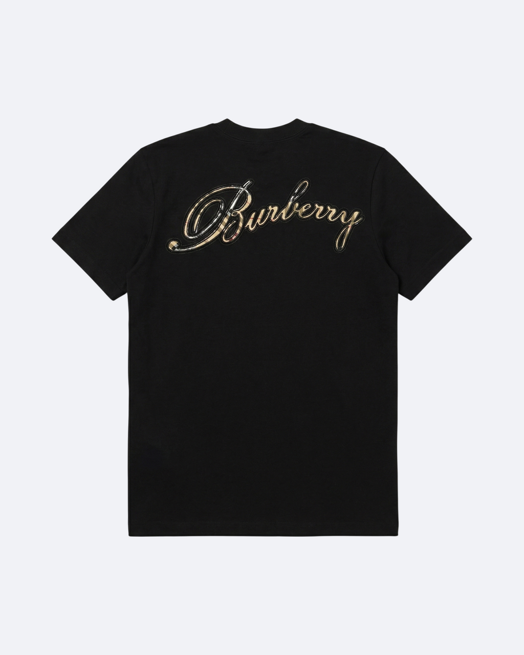 Burberry - Cursive Logotype T-Shirt - Black