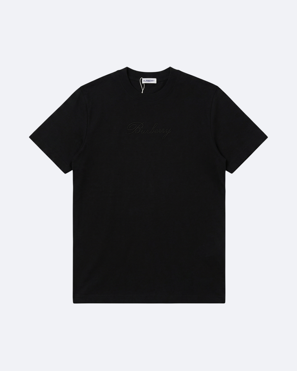 Burberry - Cursive Logotype T-Shirt - Black