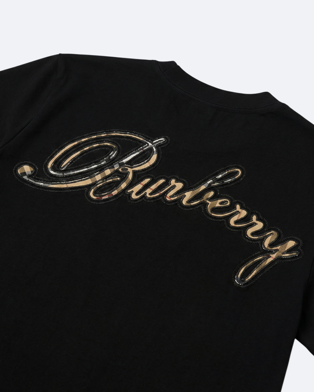 Burberry - Cursive Logotype T-Shirt - Black