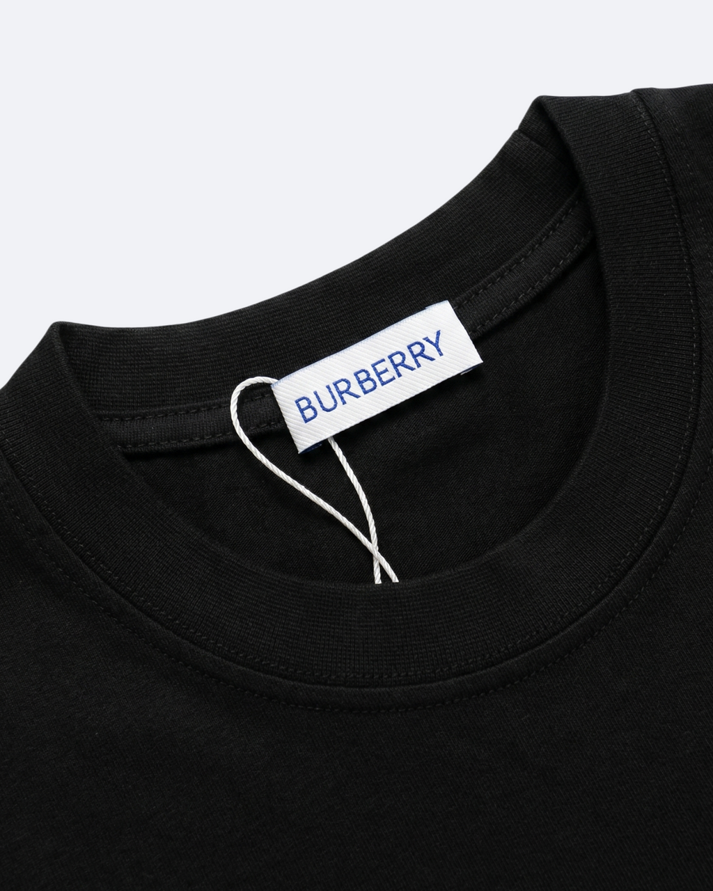 Burberry - Cursive Logotype T-Shirt - Black