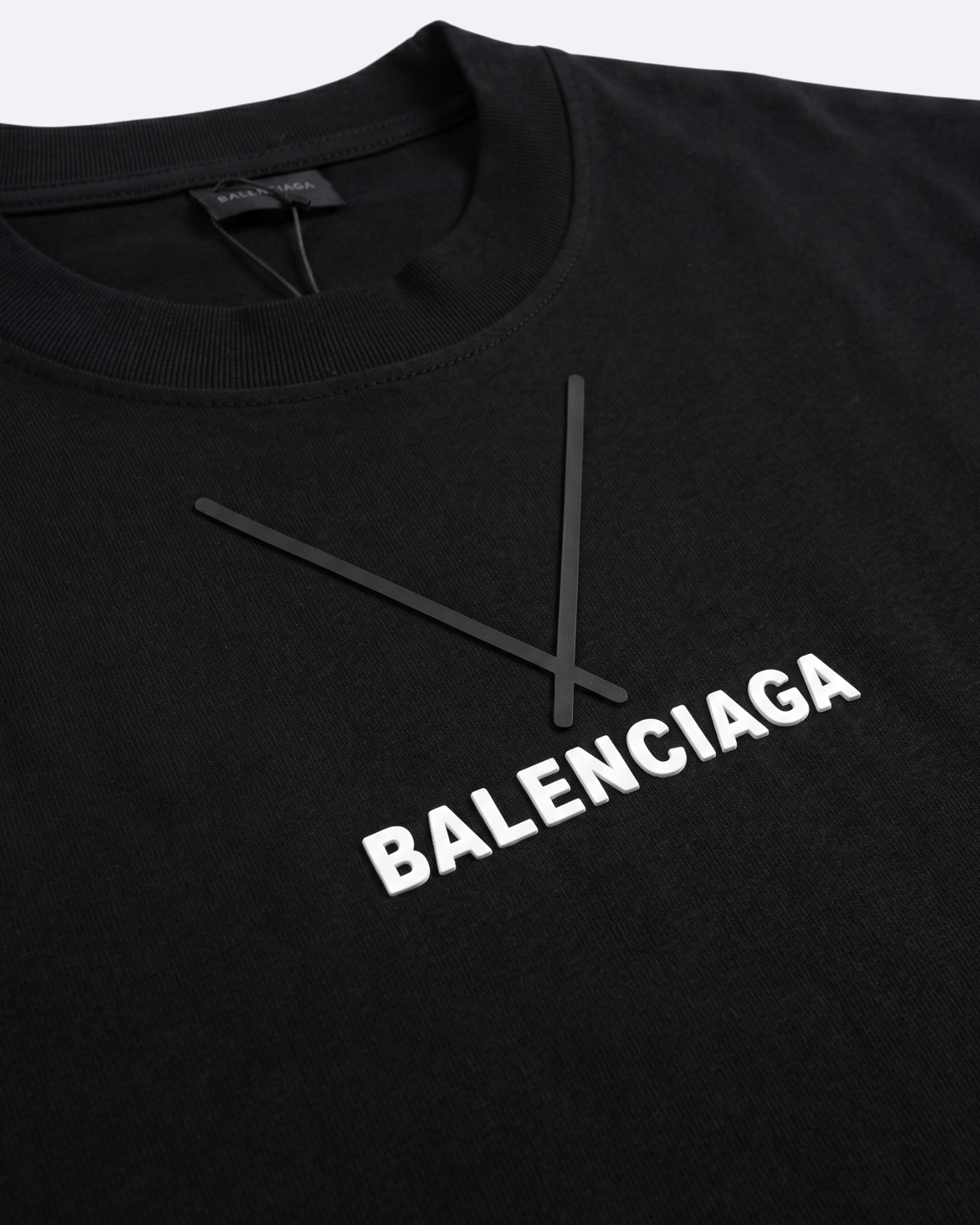 Balenciaga - Back Label T-Shirt - Black