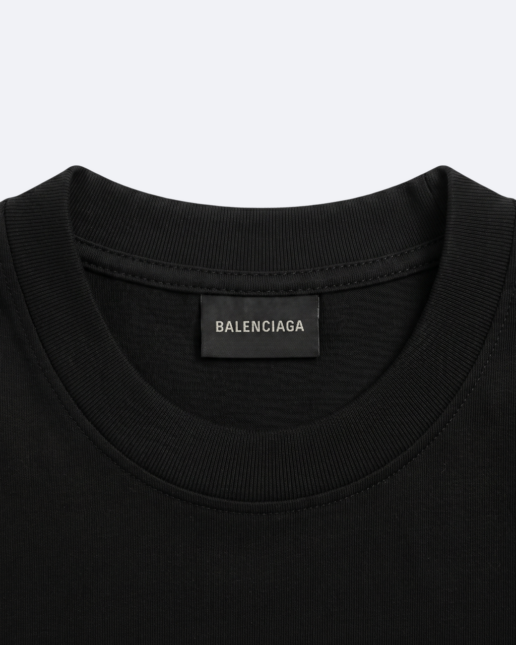 Balenciaga - Back Label T-Shirt - Black